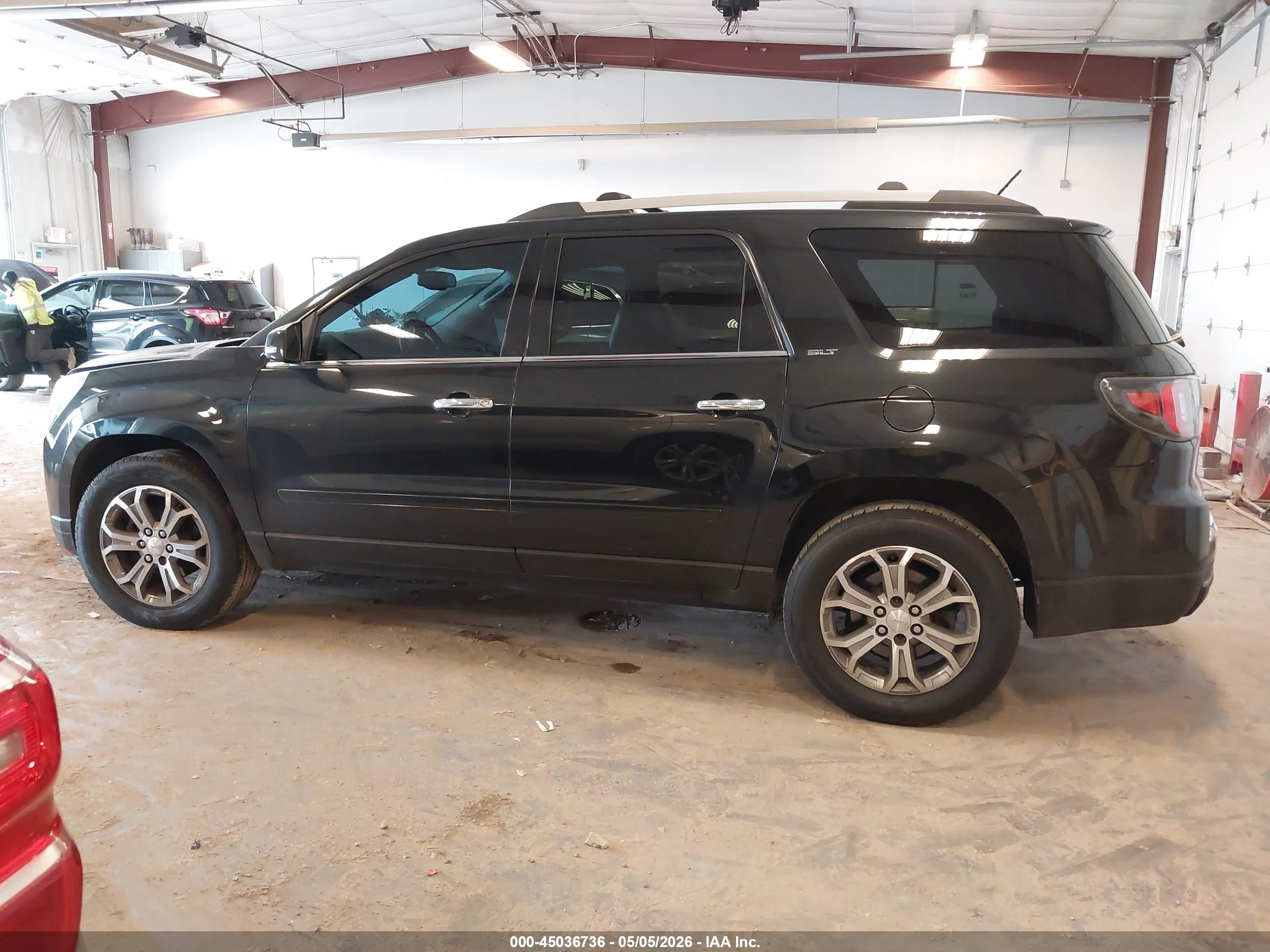 2015 Gmc Acadia Slt-2 Black vin: 1GKKVSKDXFJ239035