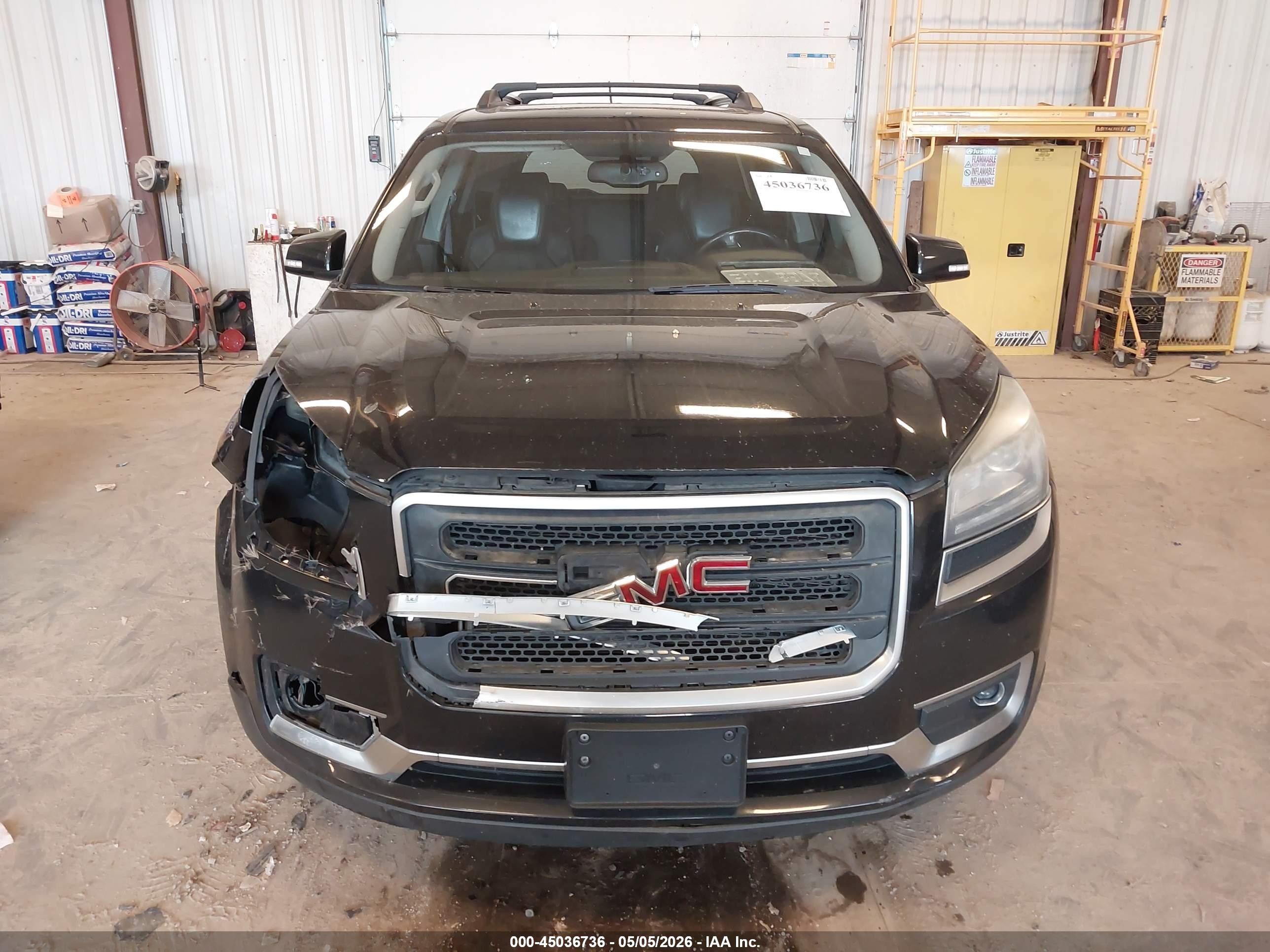 2015 Gmc Acadia Slt-2 Black vin: 1GKKVSKDXFJ239035