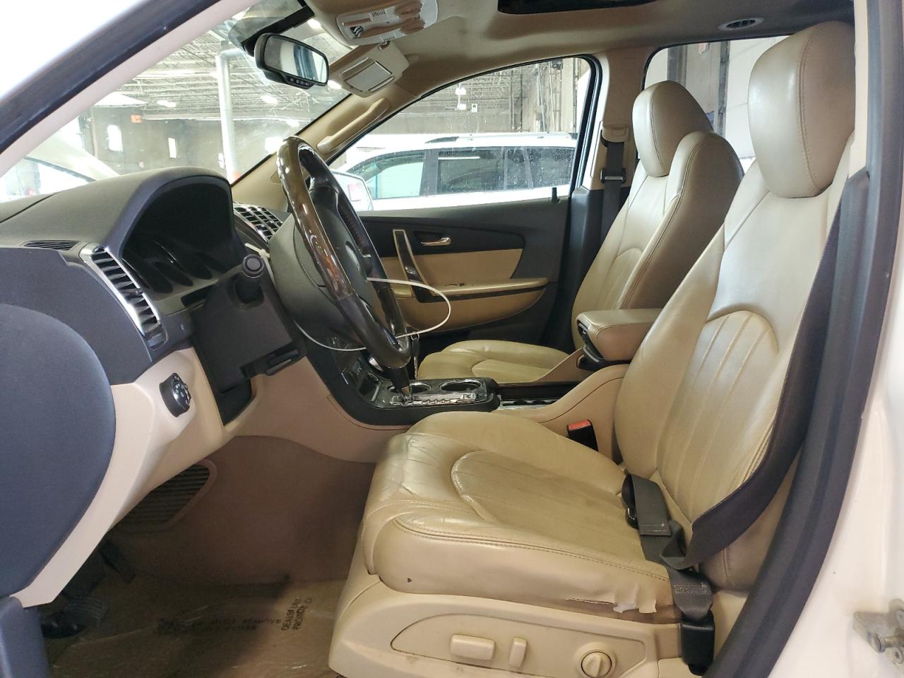 2011 Gmc Acadia Denali White vin: 1GKKVTED0BJ362001