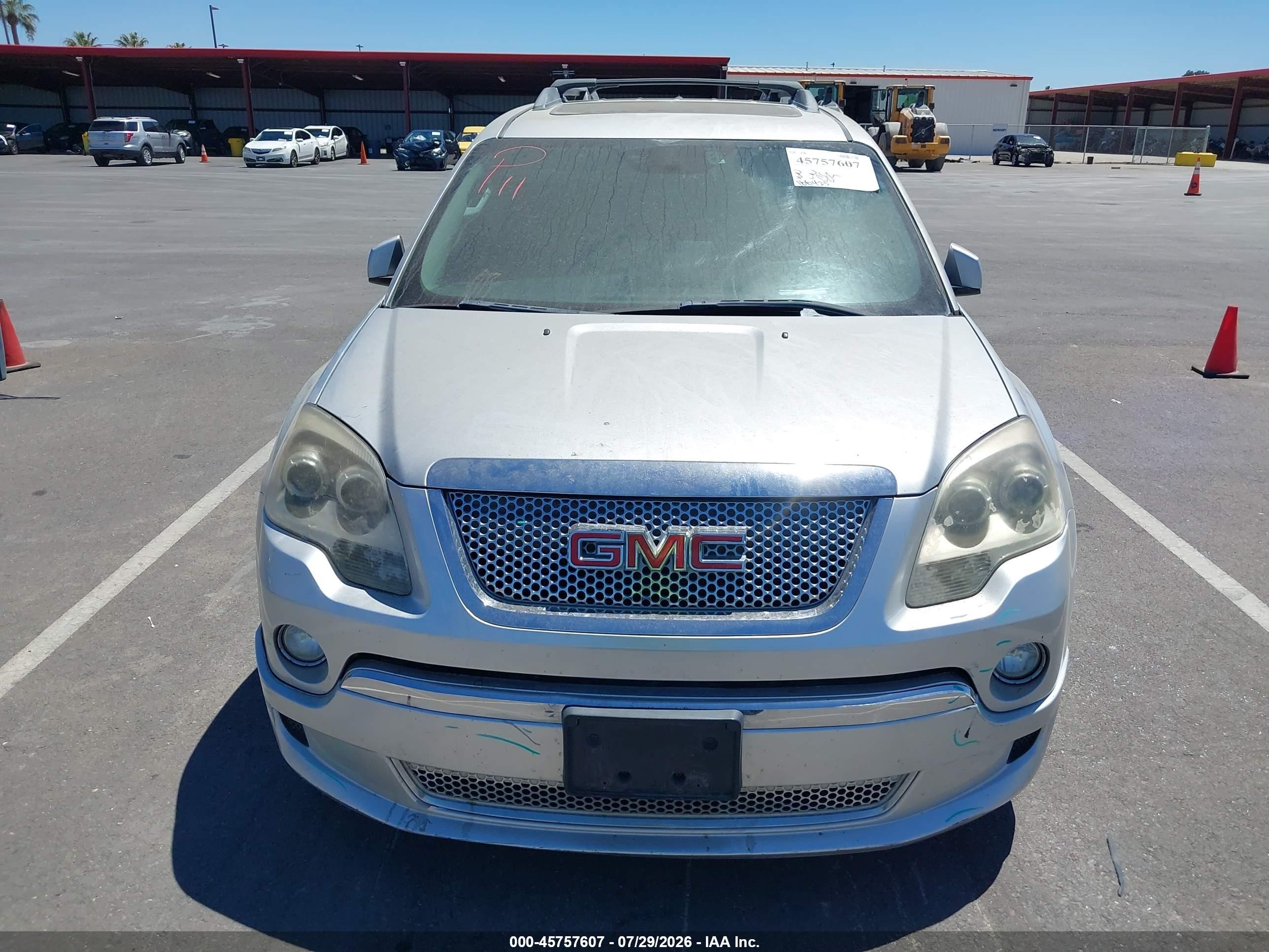2011 Gmc Acadia Denali Silver vin: 1GKKVTED0BJ388159