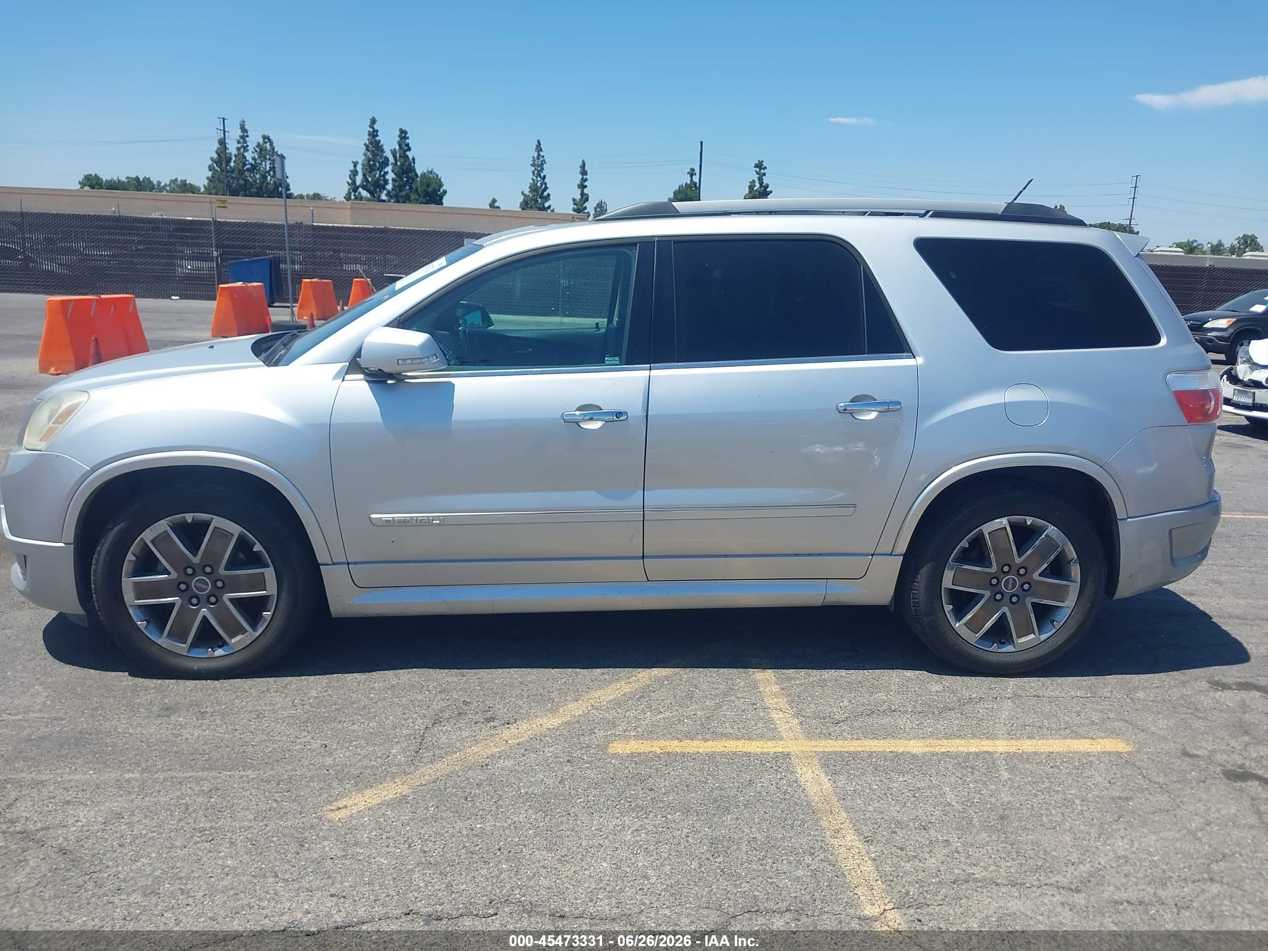 2012 Gmc Acadia Denali Silver vin: 1GKKVTED0CJ246346
