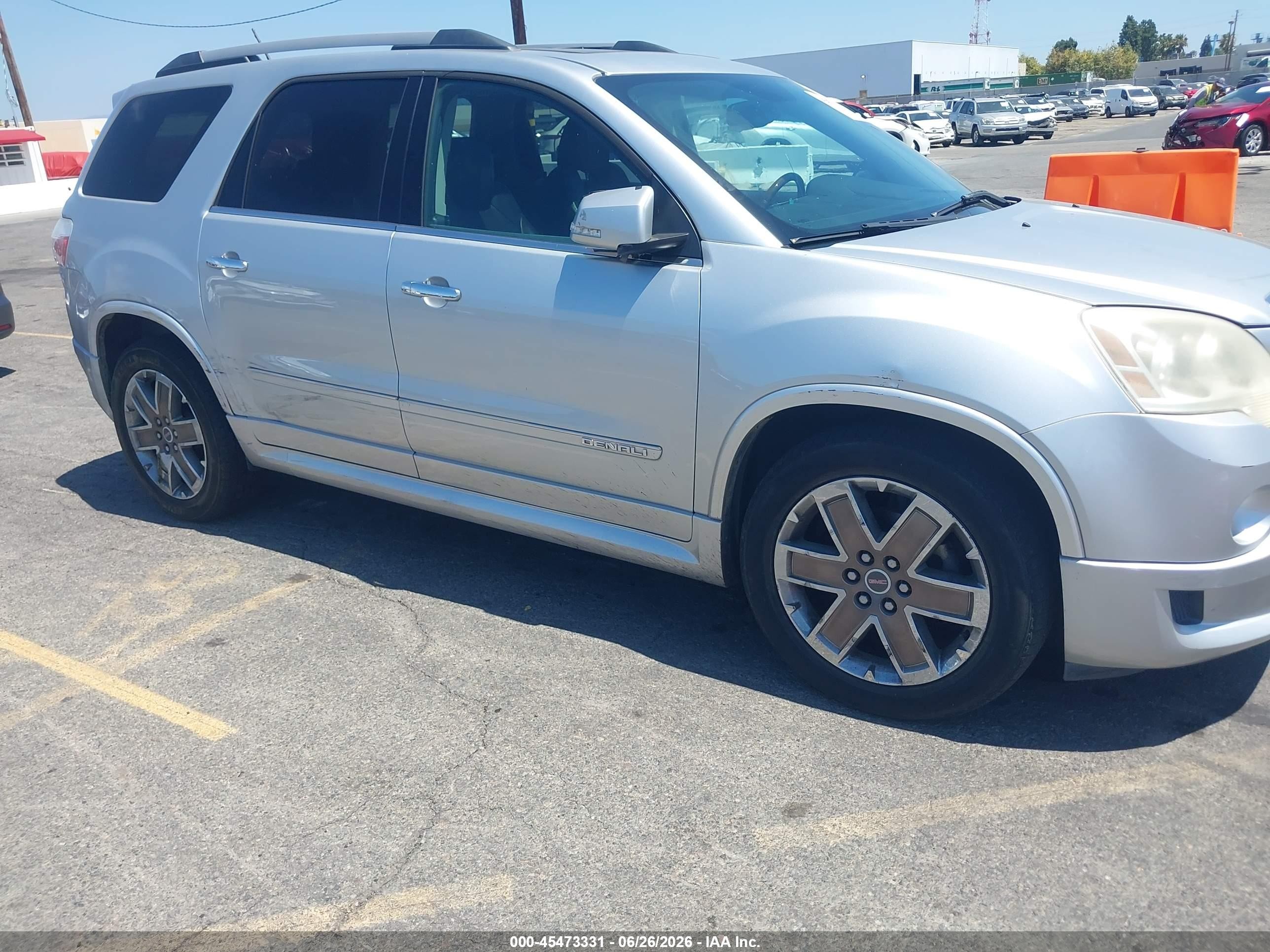 2012 Gmc Acadia Denali Silver vin: 1GKKVTED0CJ246346