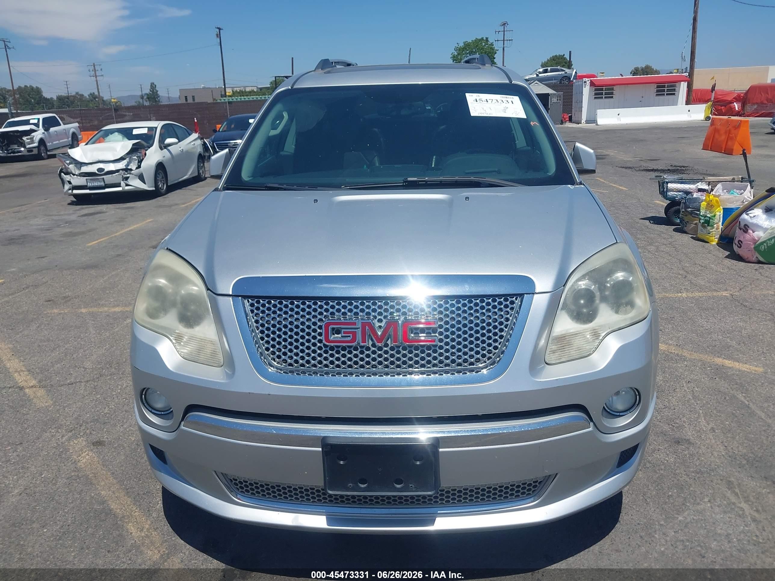 2012 Gmc Acadia Denali Silver vin: 1GKKVTED0CJ246346