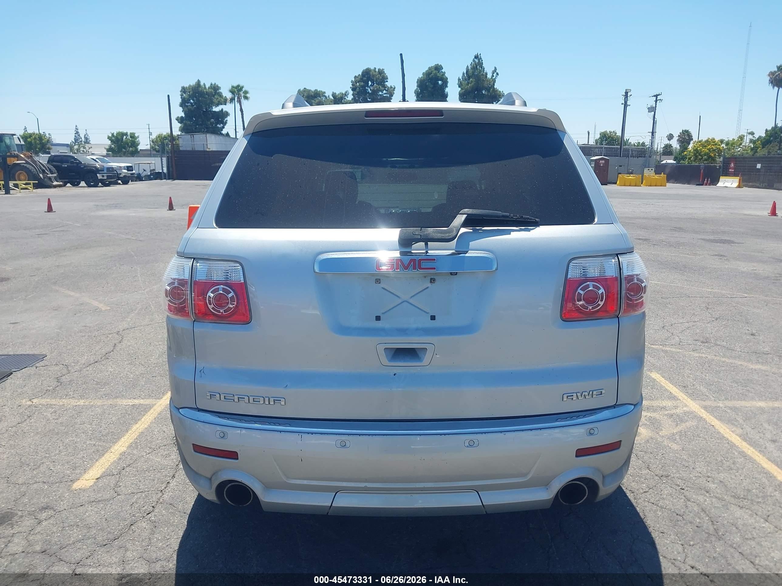 2012 Gmc Acadia Denali Silver vin: 1GKKVTED0CJ246346