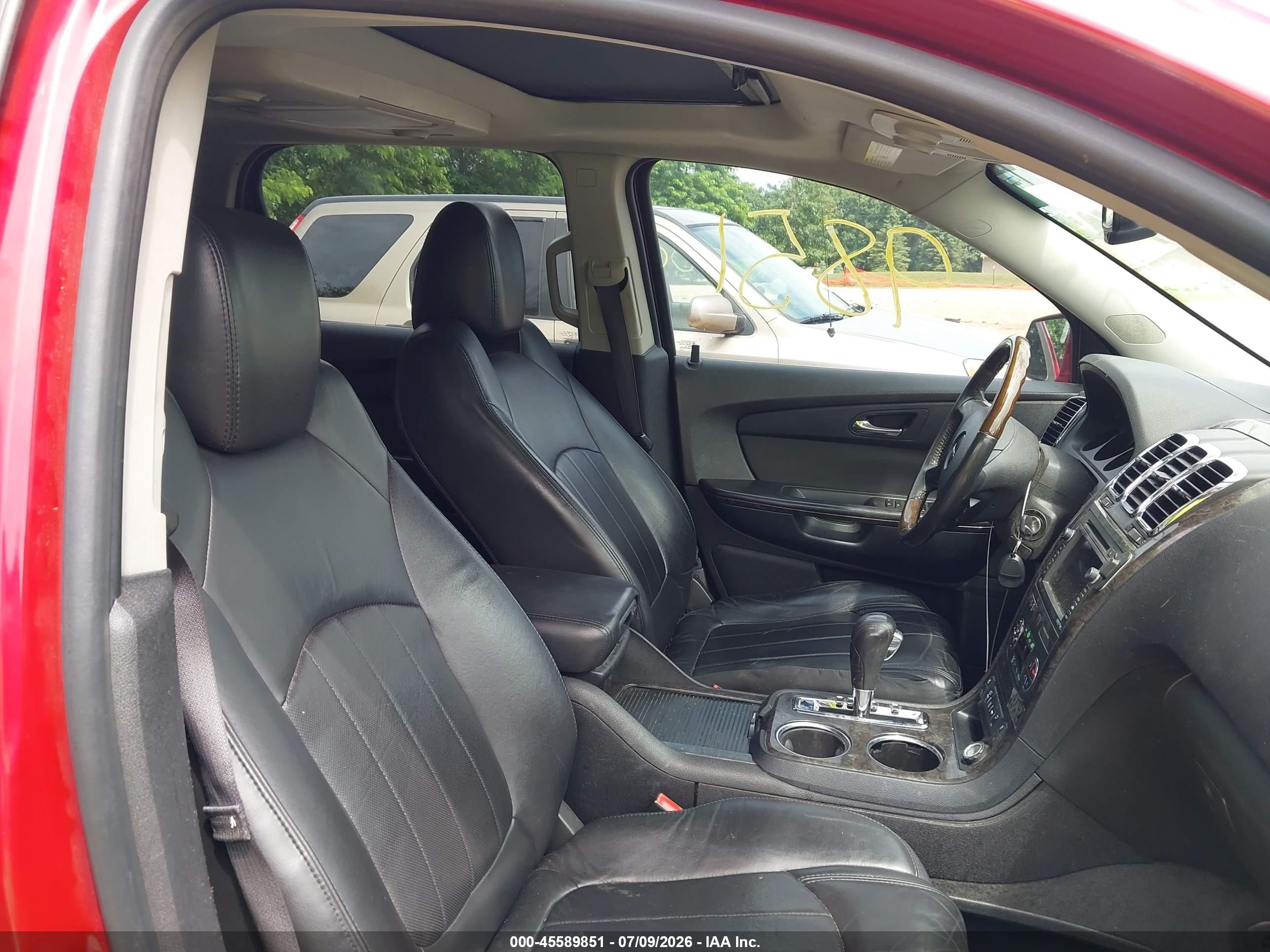 2012 Gmc Acadia Denali Red vin: 1GKKVTED0CJ316458