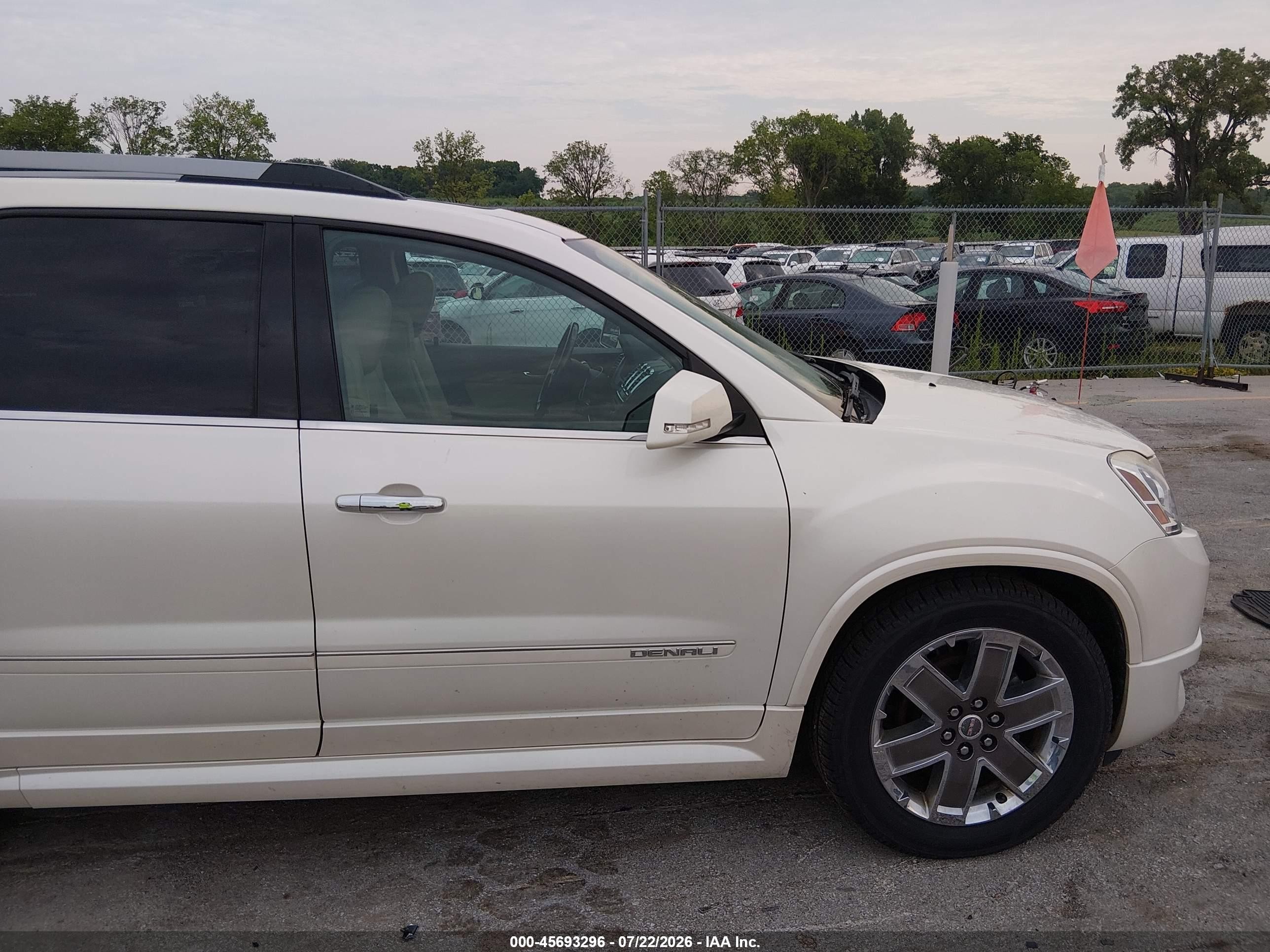 2011 Gmc Acadia Denali Белый vin: 1GKKVTED1BJ239016