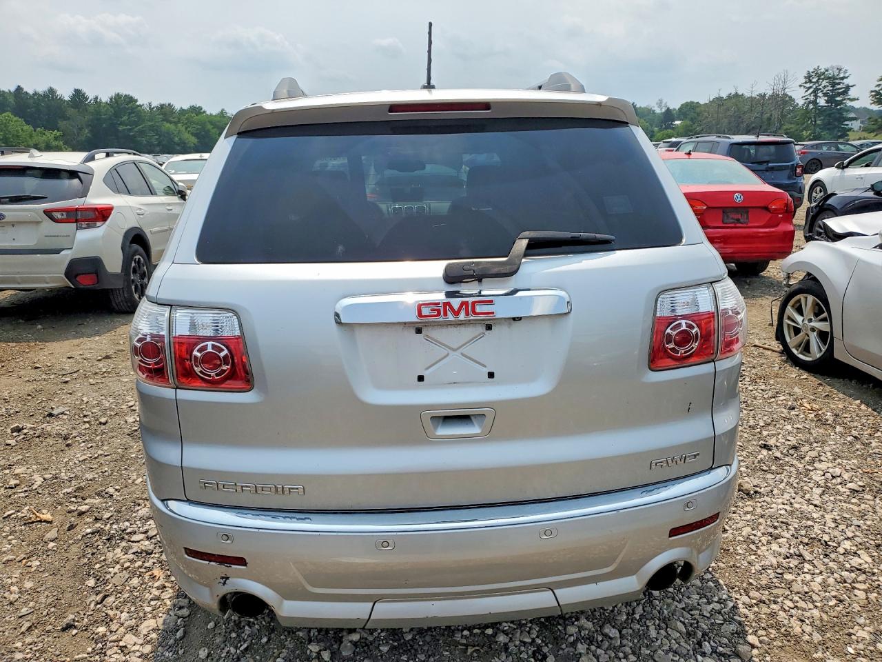 2012 Gmc Acadia Denali Gray vin: 1GKKVTED1CJ215896
