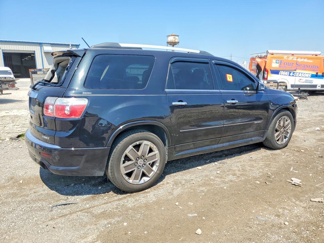 2012 Gmc Acadia Denali Black vin: 1GKKVTED1CJ218975