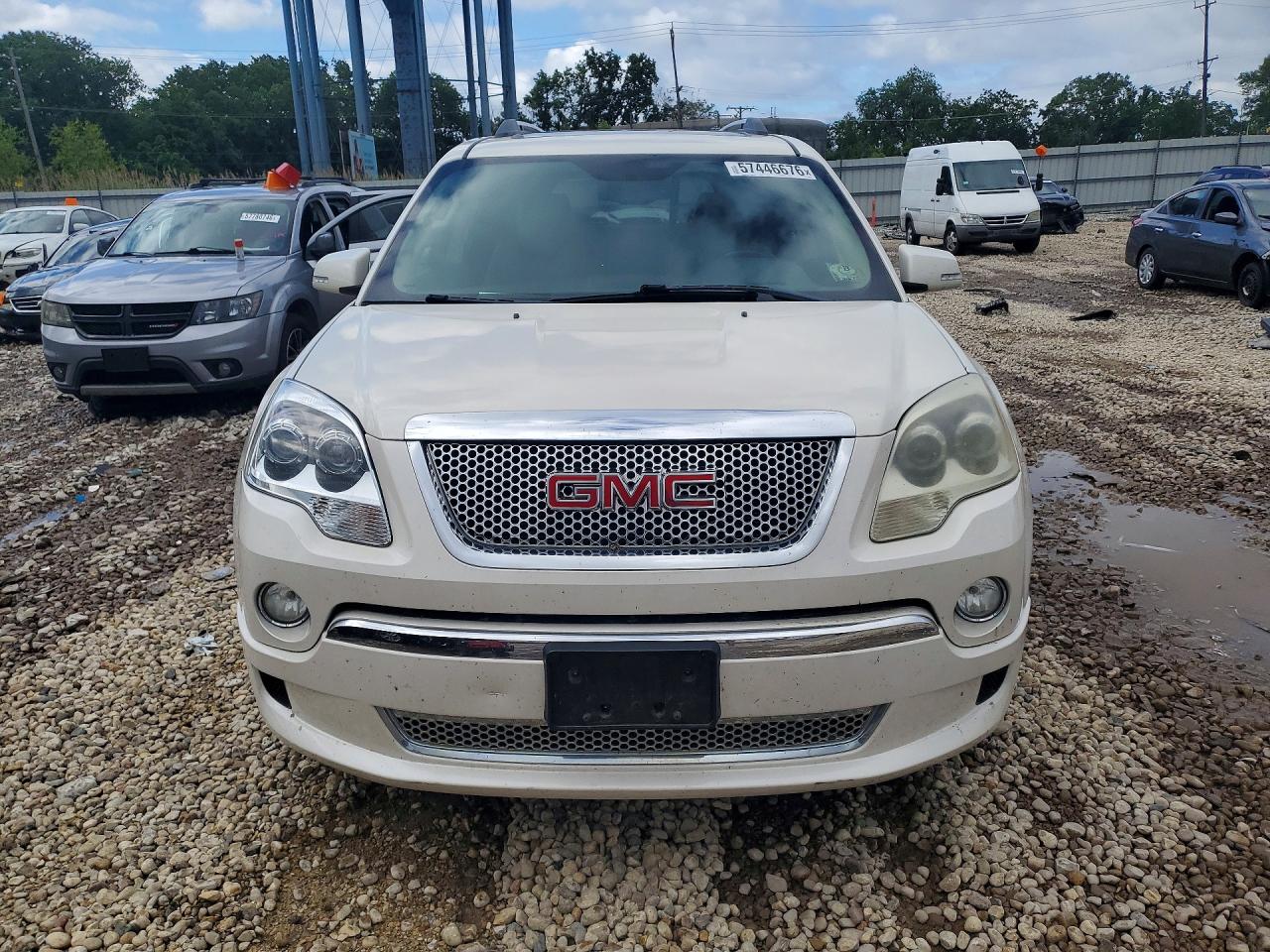 2012 Gmc Acadia Denali White vin: 1GKKVTED2CJ140786