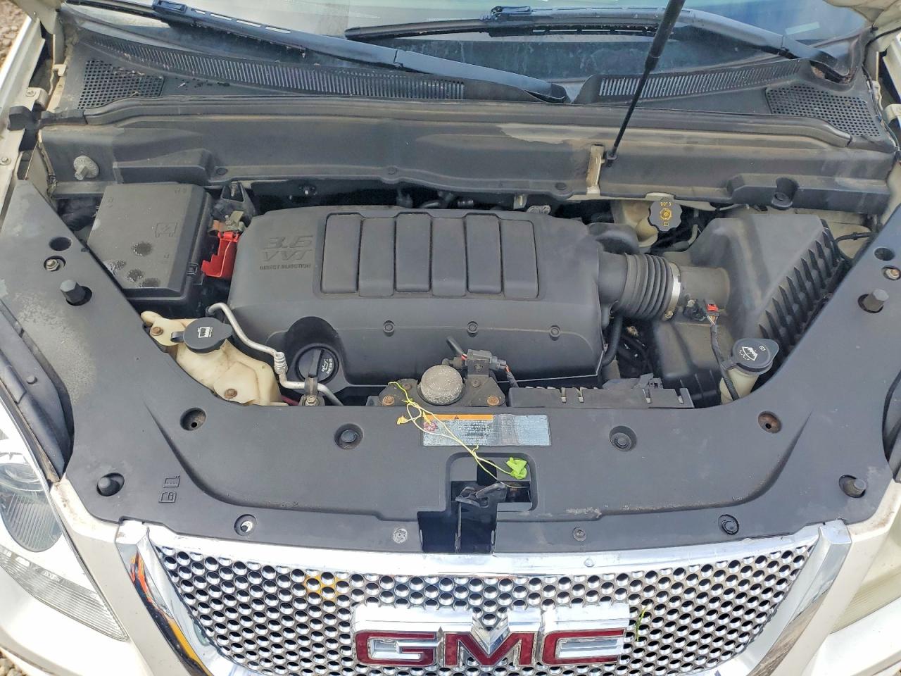 2012 Gmc Acadia Denali White vin: 1GKKVTED2CJ140786