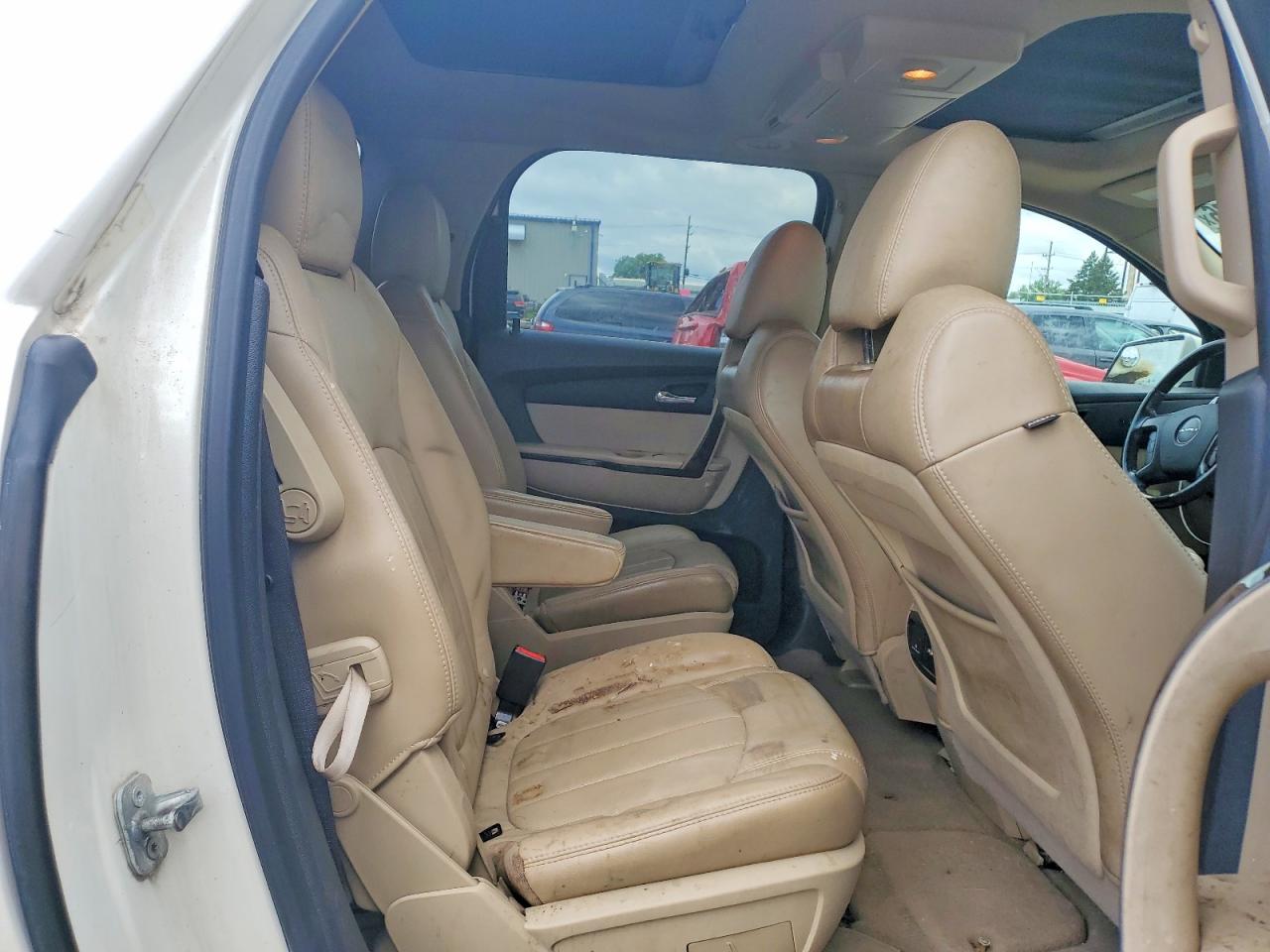 2012 Gmc Acadia Denali White vin: 1GKKVTED2CJ140786
