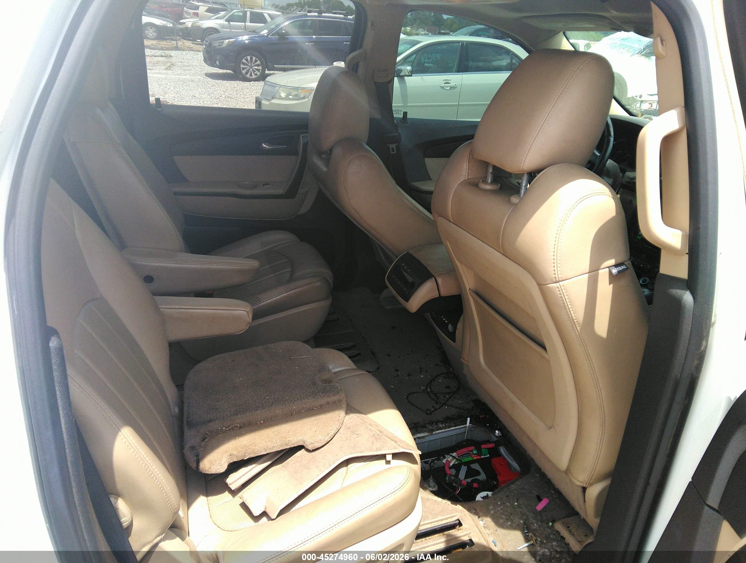 2012 Gmc Acadia Denali Белый vin: 1GKKVTED2CJ159645
