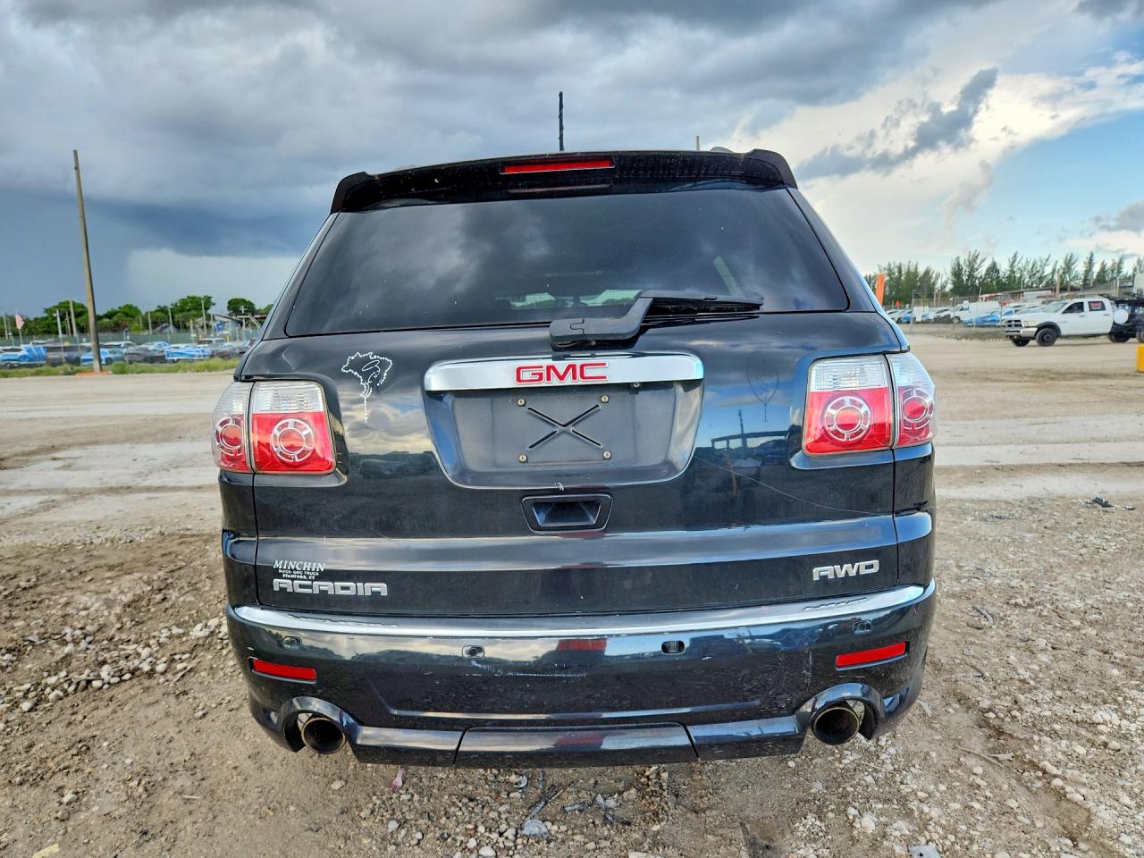 2012 Gmc Acadia Denali Black vin: 1GKKVTED2CJ322326