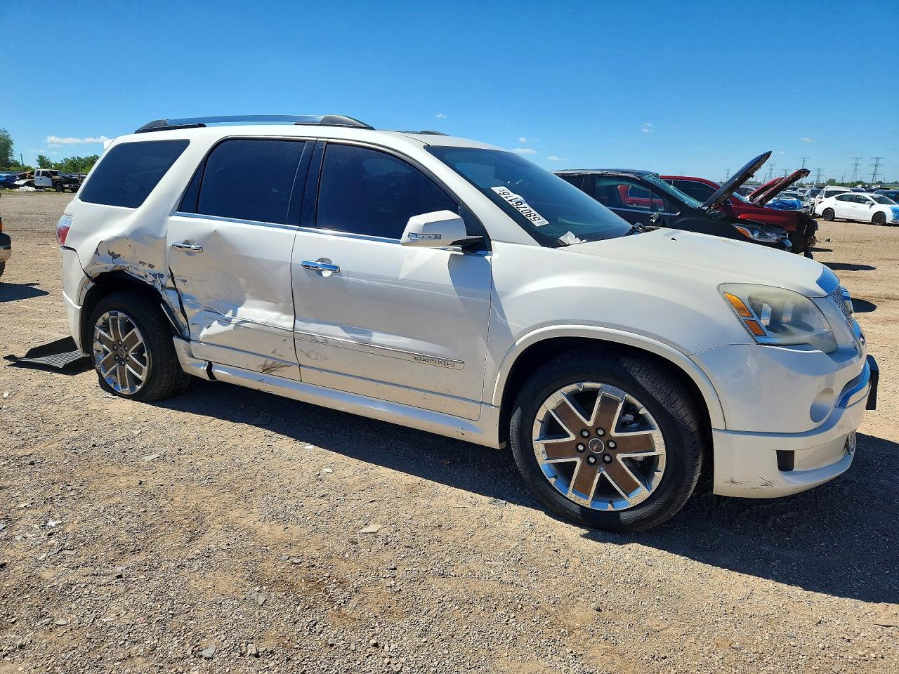 2012 Gmc Acadia Denali White vin: 1GKKVTED2CJ325906