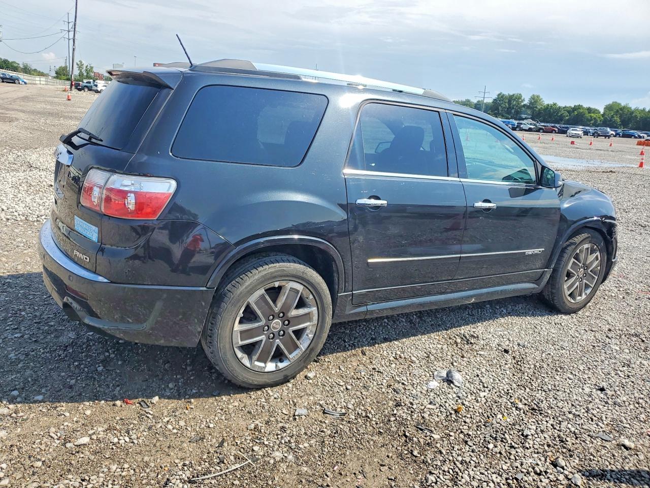 2012 Gmc Acadia Denali Black vin: 1GKKVTED2CJ338445