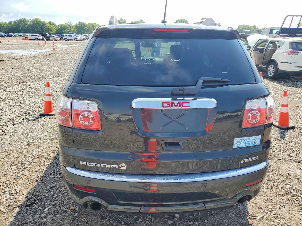 2012 Gmc Acadia Denali Black vin: 1GKKVTED2CJ338445