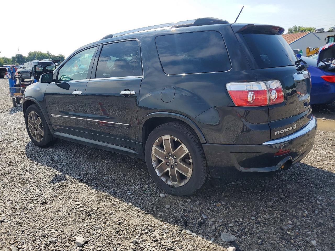 2012 Gmc Acadia Denali Black vin: 1GKKVTED2CJ338445