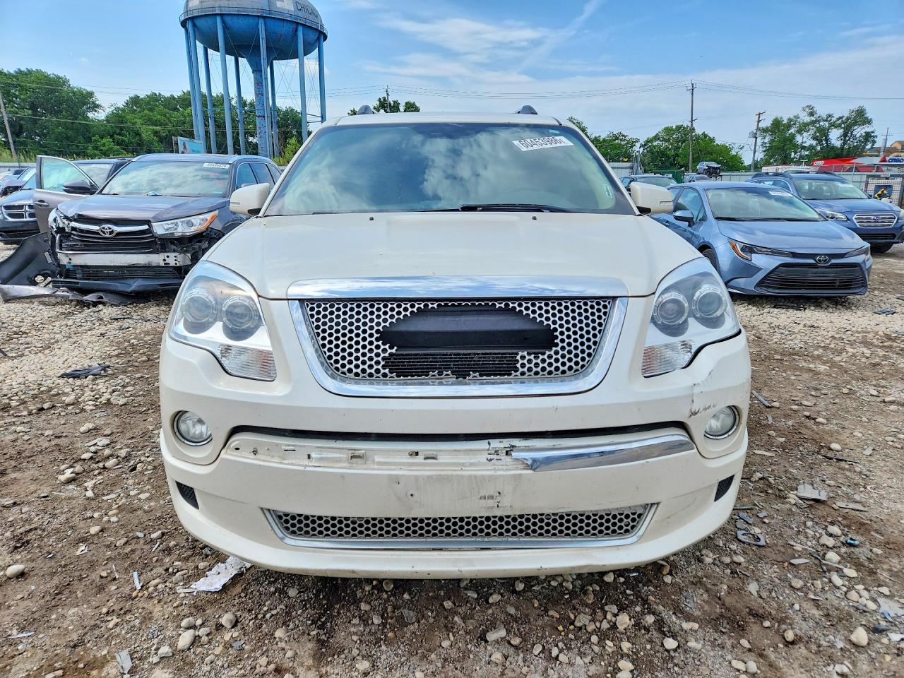 2012 Gmc Acadia Denali White vin: 1GKKVTED2CJ357495