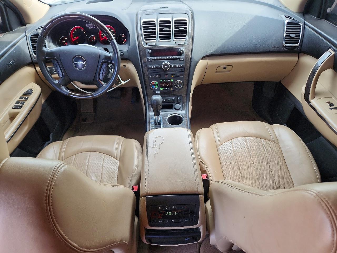 2012 Gmc Acadia Denali White vin: 1GKKVTED2CJ357495