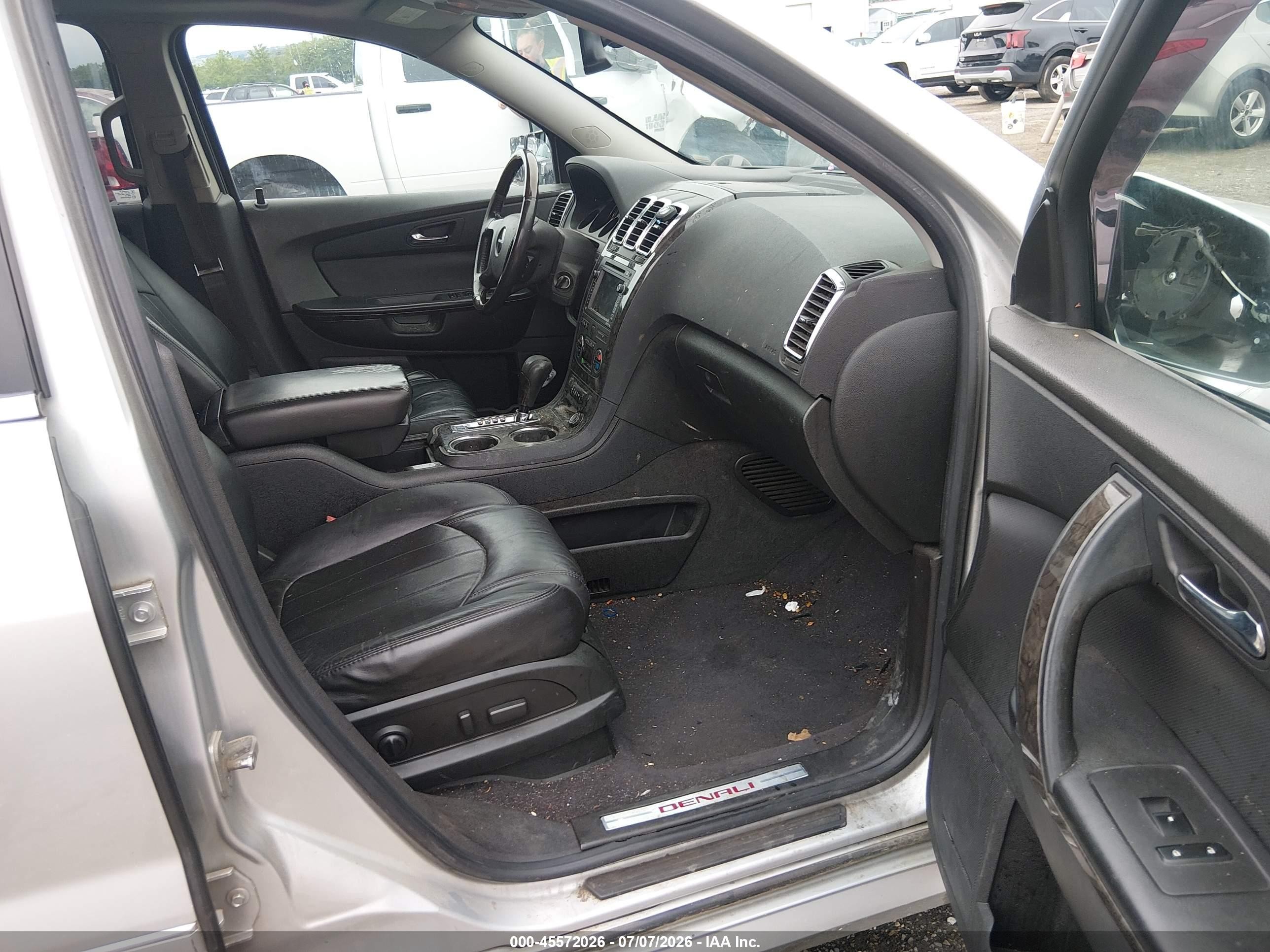 2012 Gmc Acadia Denali Silver vin: 1GKKVTED3CJ237608