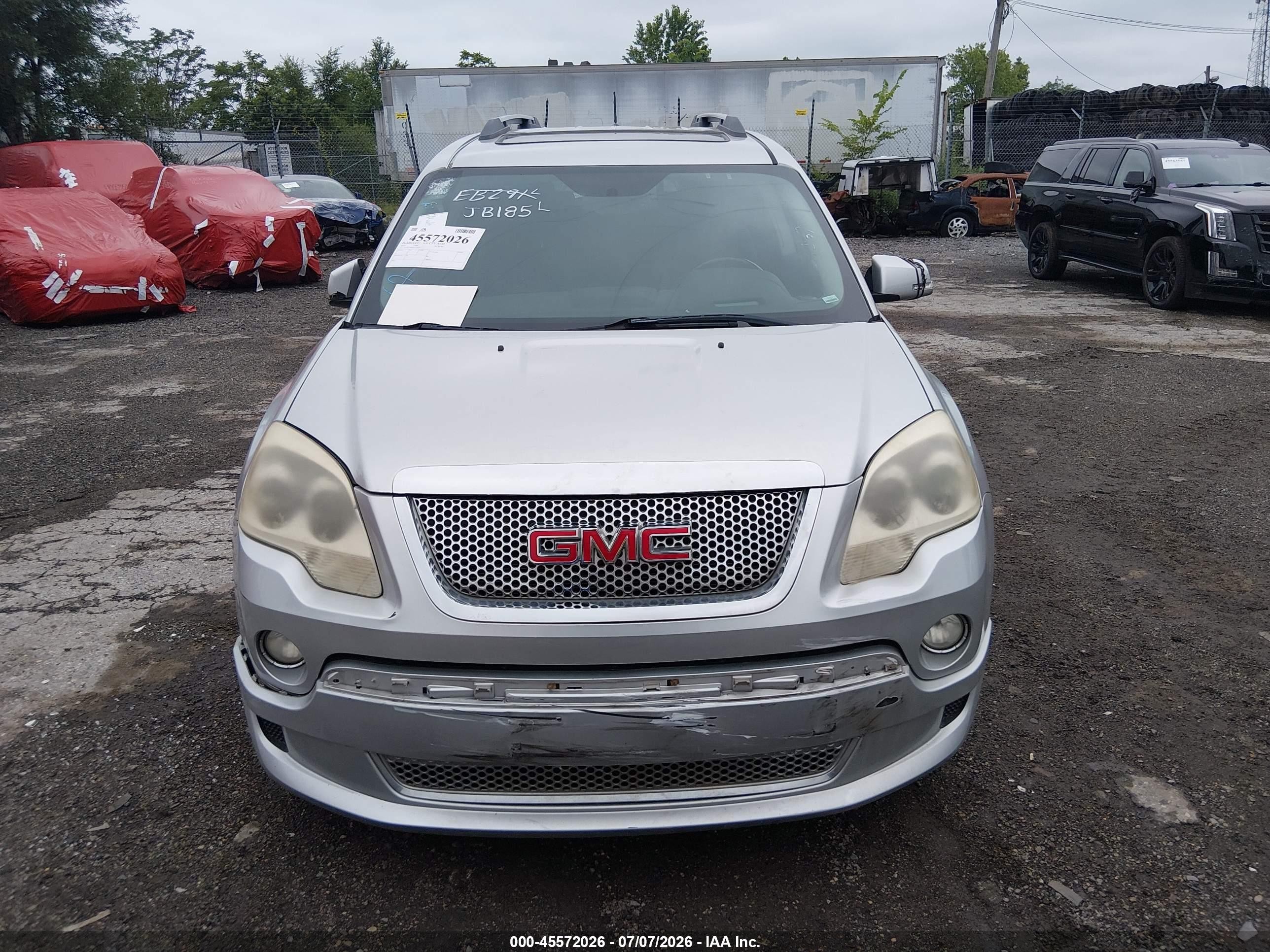 2012 Gmc Acadia Denali Silver vin: 1GKKVTED3CJ237608