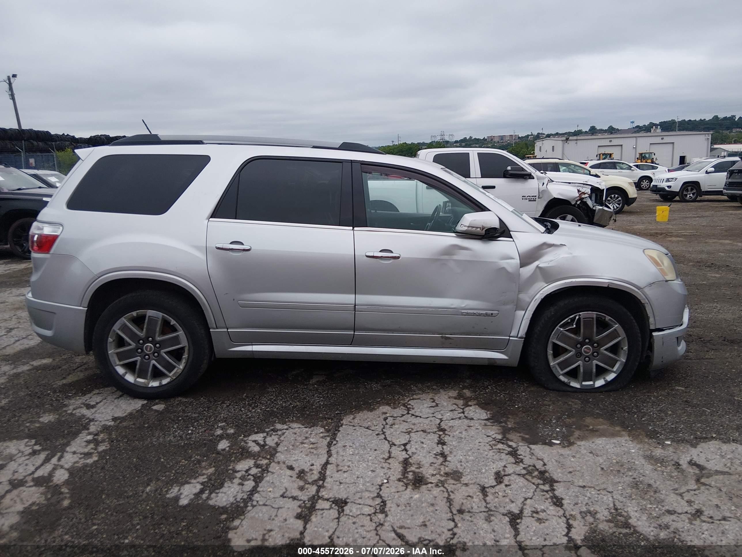 2012 Gmc Acadia Denali Silver vin: 1GKKVTED3CJ237608