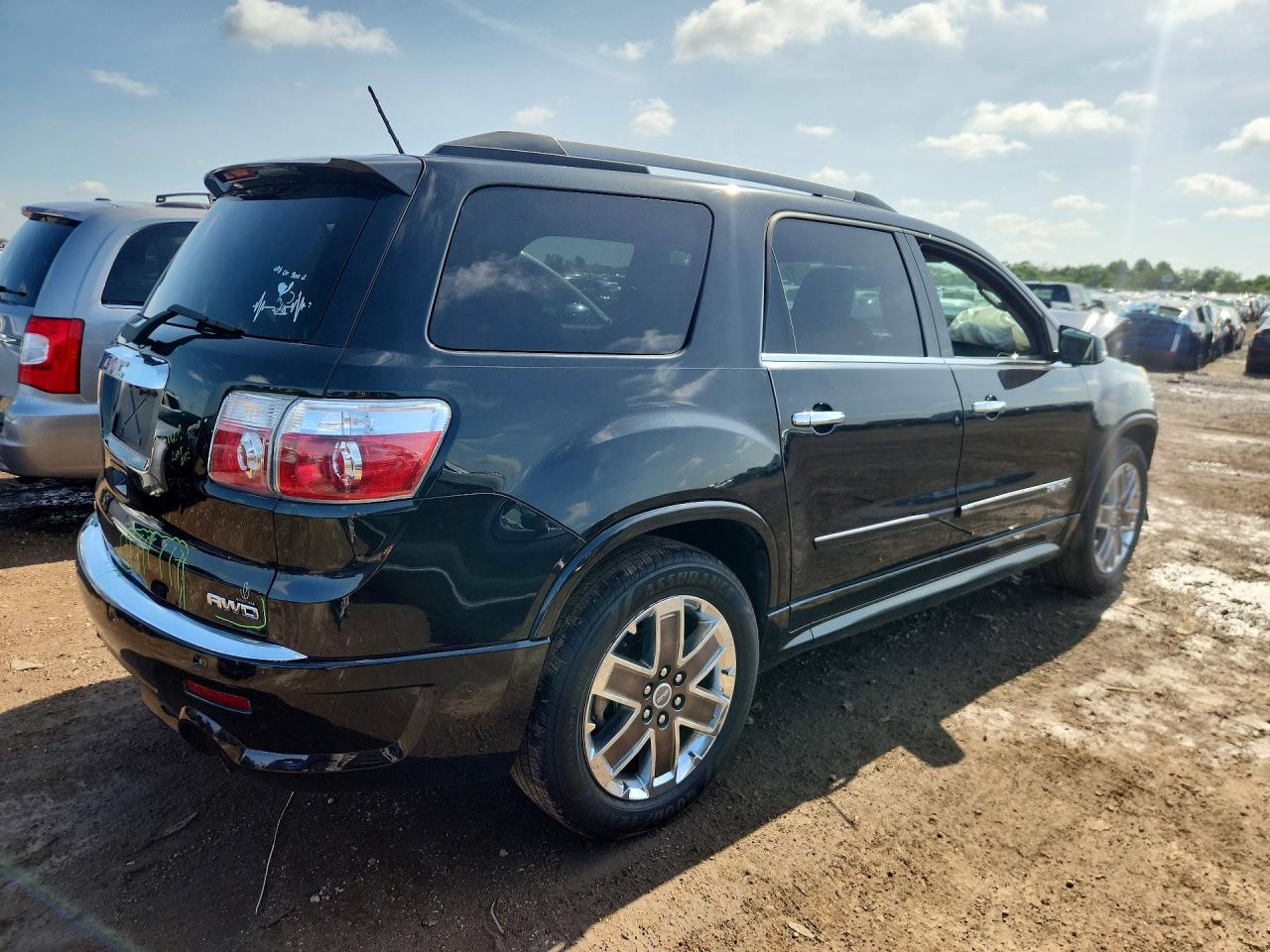 2011 Gmc Acadia Denali Black vin: 1GKKVTED4BJ415413