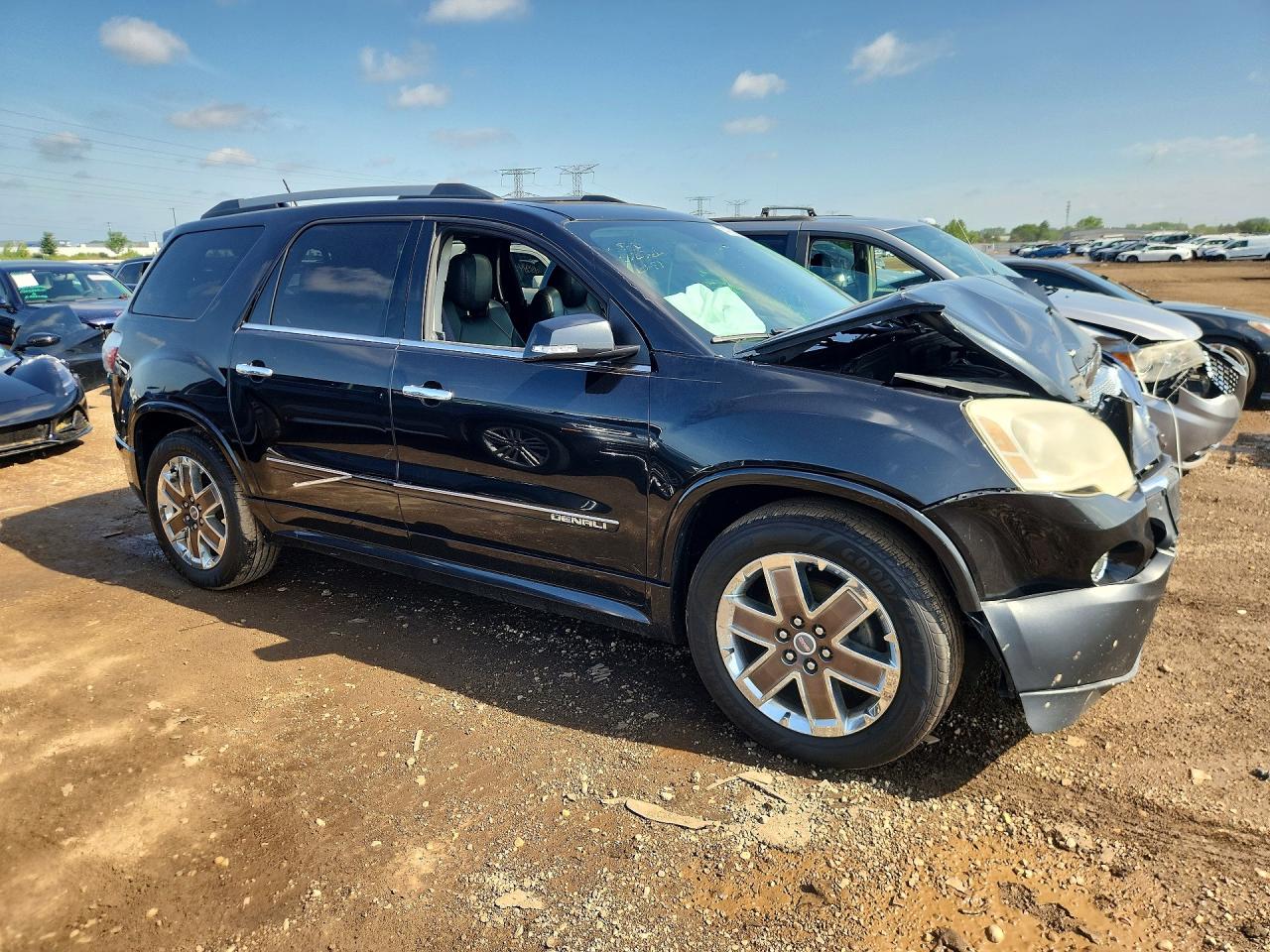 2011 Gmc Acadia Denali Black vin: 1GKKVTED4BJ415413