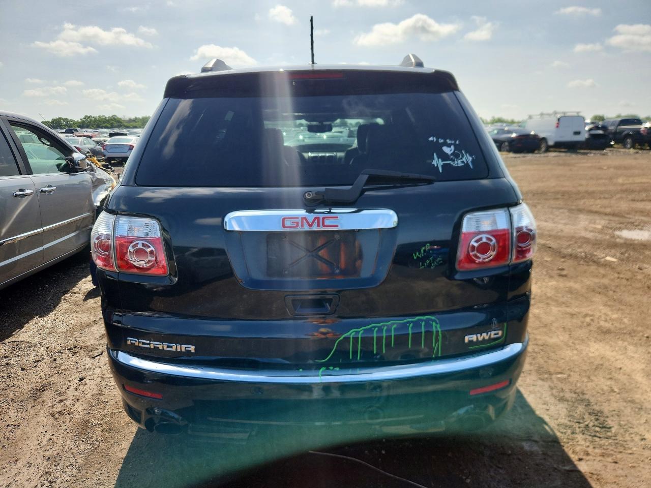 2011 Gmc Acadia Denali Black vin: 1GKKVTED4BJ415413