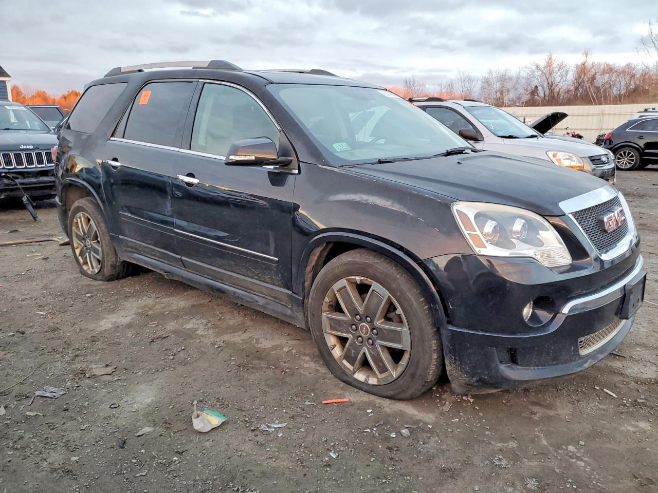 2011 Gmc Acadia Denali Черный vin: 1GKKVTED5BJ346800
