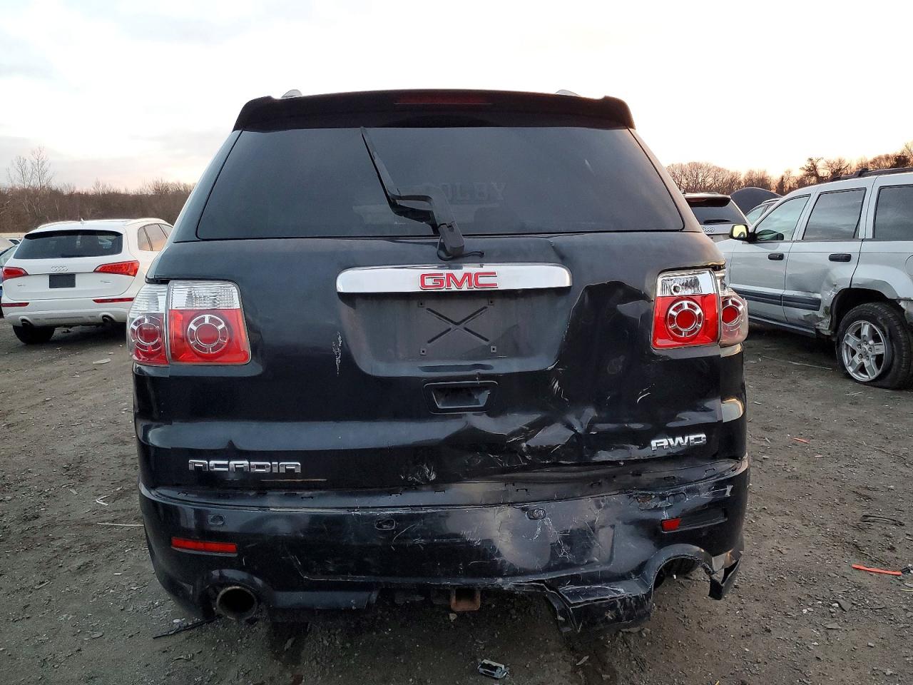 2011 Gmc Acadia Denali Черный vin: 1GKKVTED5BJ346800