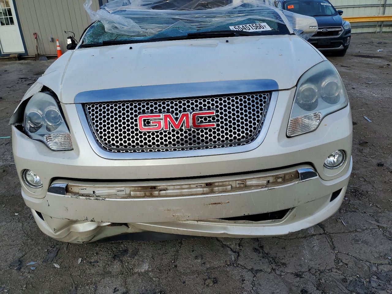 2012 Gmc Acadia Denali White vin: 1GKKVTED6CJ389981