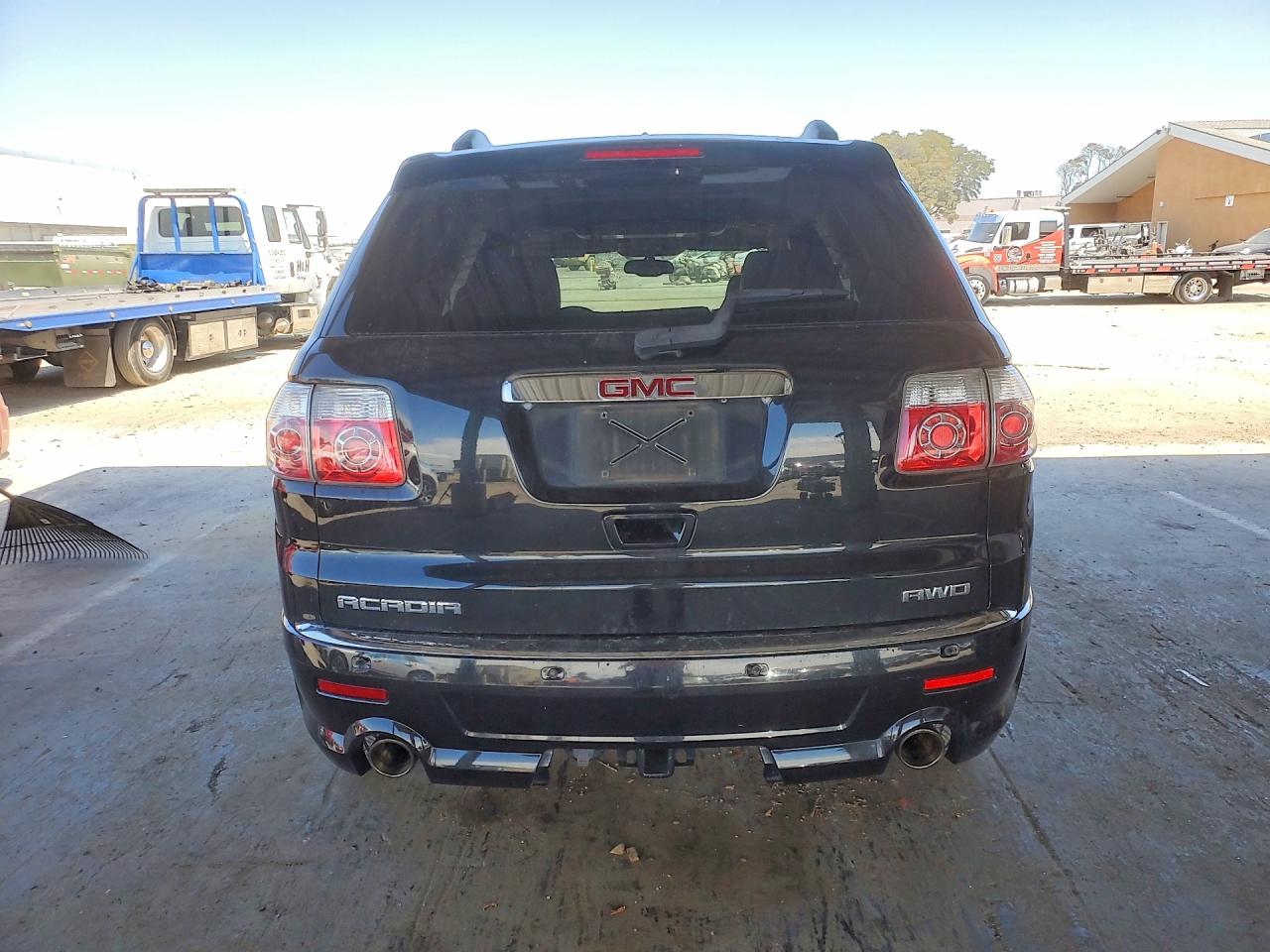 2012 Gmc Acadia Denali Black vin: 1GKKVTED8CJ199566