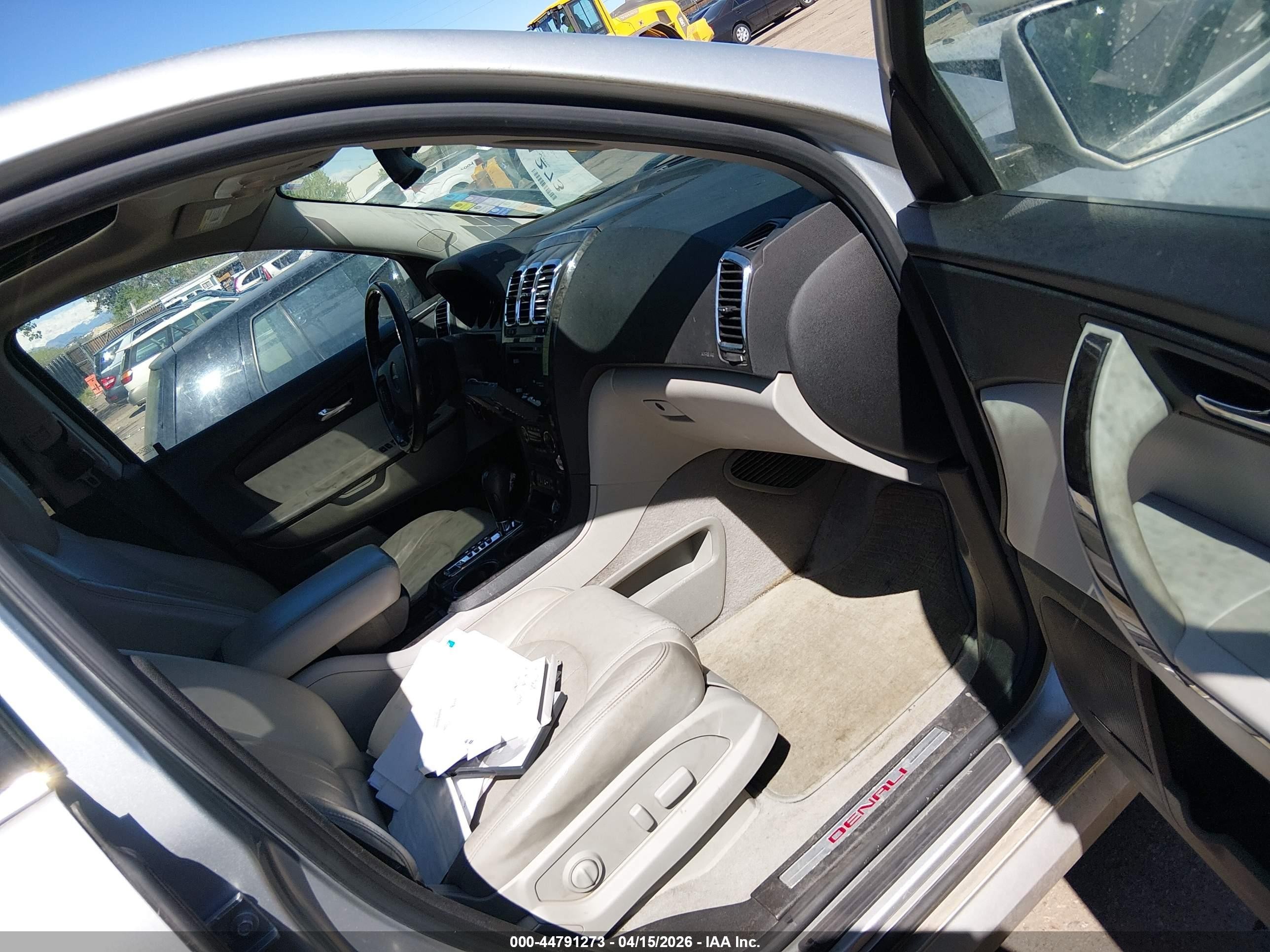 2012 Gmc Acadia Denali Black vin: 1GKKVTED8CJ210274