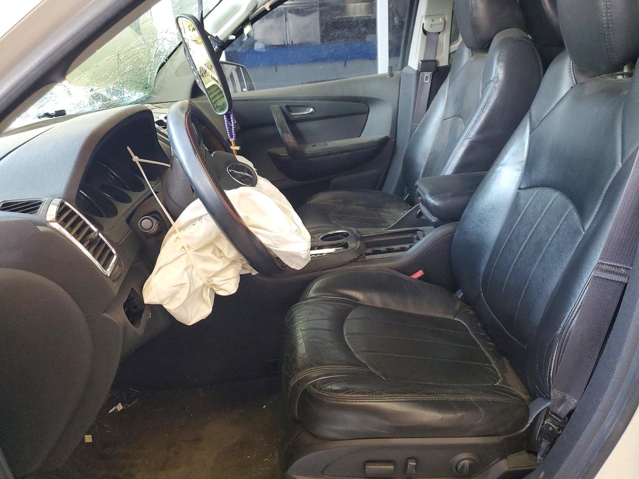 2011 Gmc Acadia Denali White vin: 1GKKVTED9BJ214669