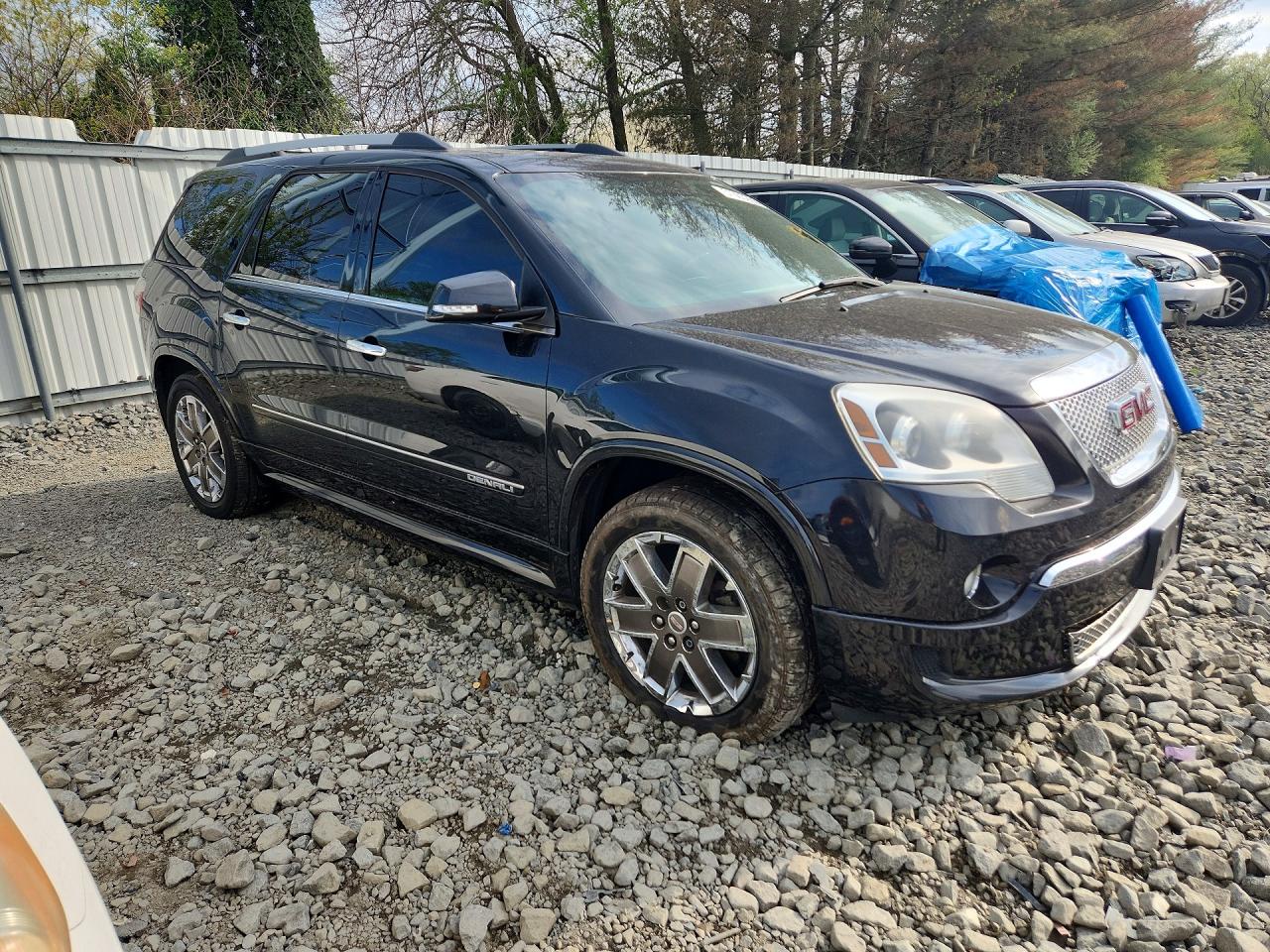 2011 Gmc Acadia Denali Black vin: 1GKKVTED9BJ365026