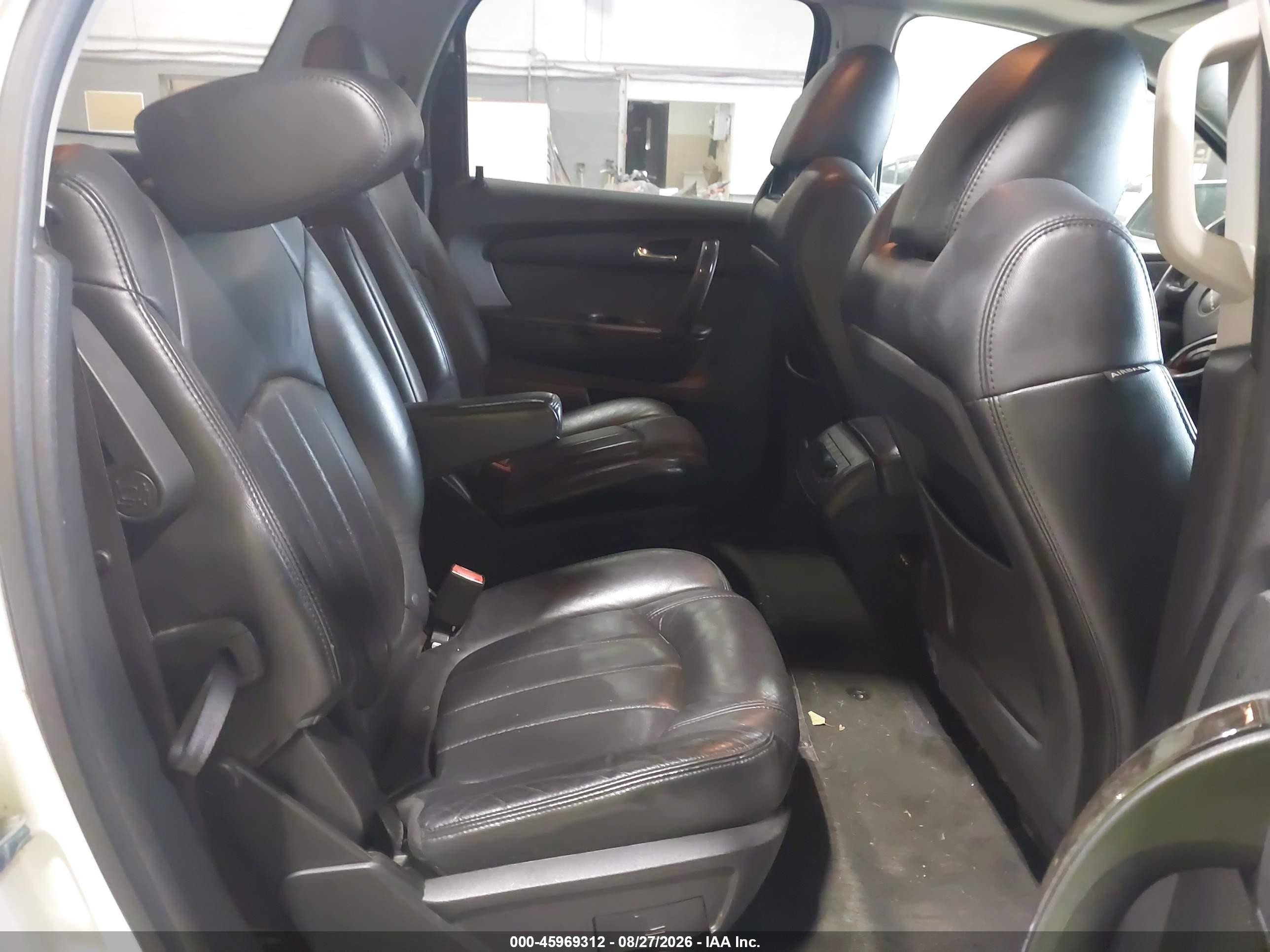 2011 Gmc Acadia Denali White vin: 1GKKVTED9BJ405721
