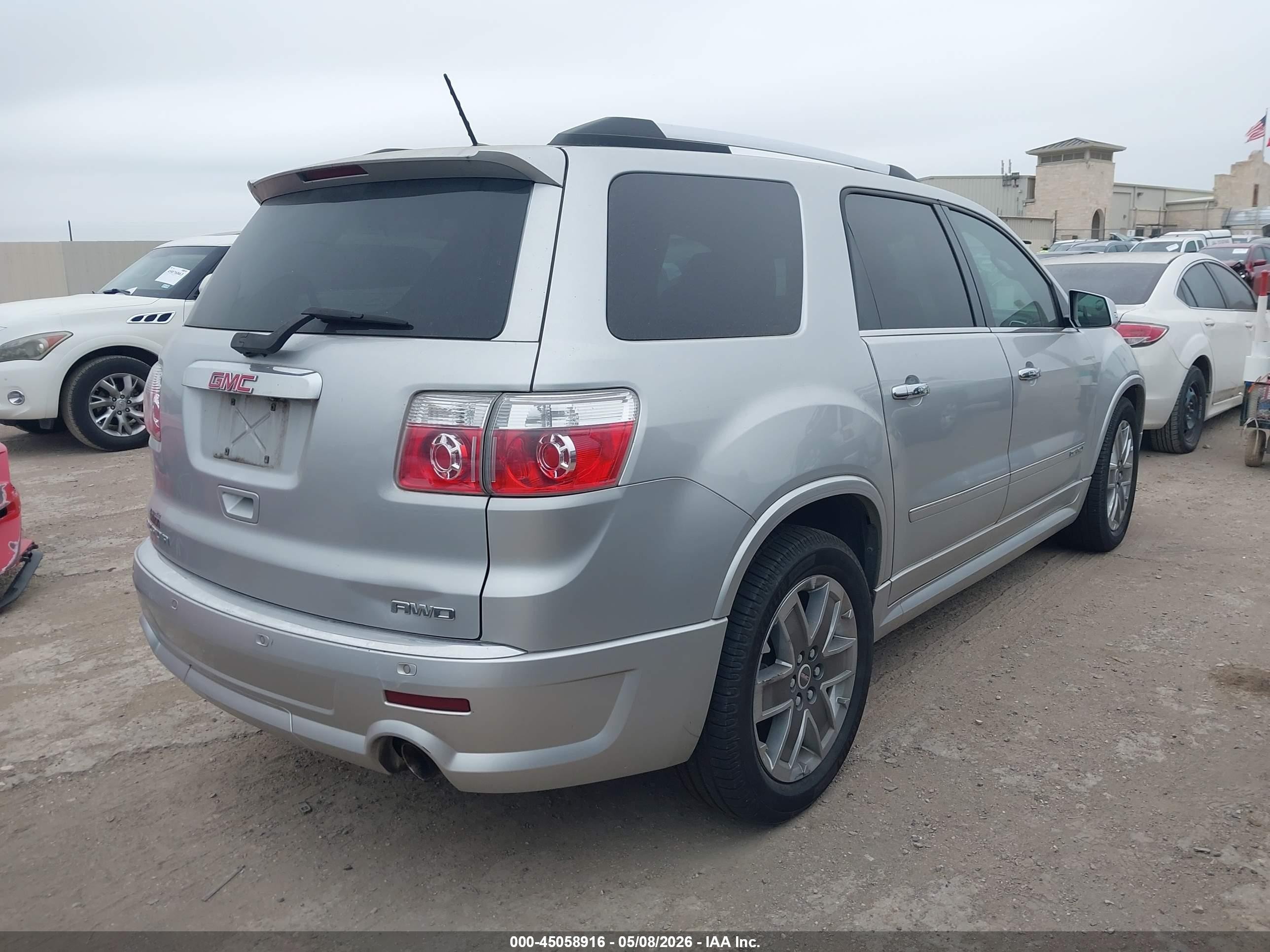 2012 Gmc Acadia Denali Silver vin: 1GKKVTED9CJ316944