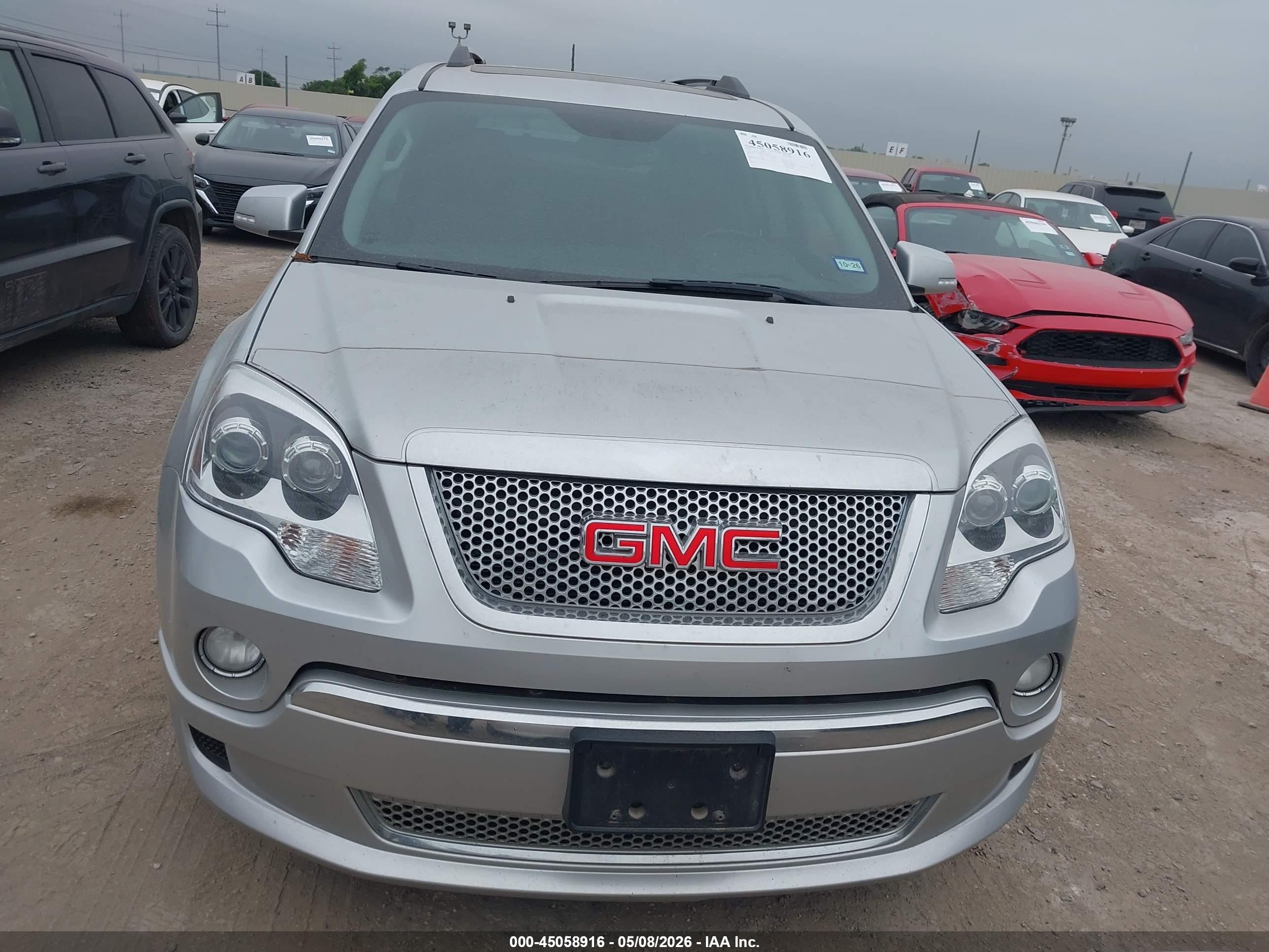2012 Gmc Acadia Denali Silver vin: 1GKKVTED9CJ316944
