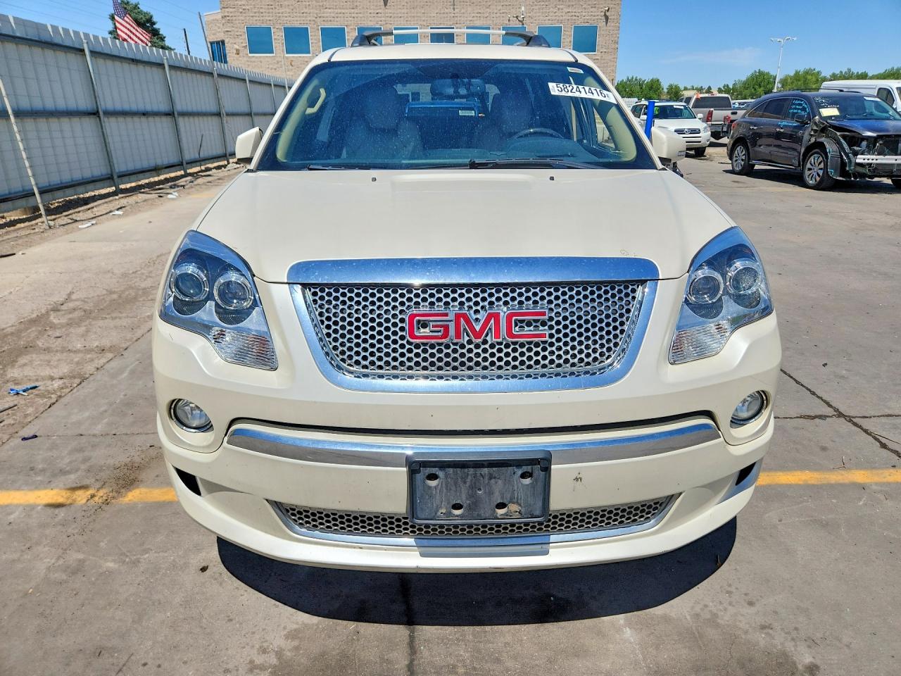 2012 Gmc Acadia Denali White vin: 1GKKVTED9CJ360247