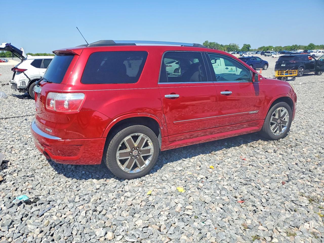 2012 Gmc Acadia Denali Red vin: 1GKKVTED9CJ412072