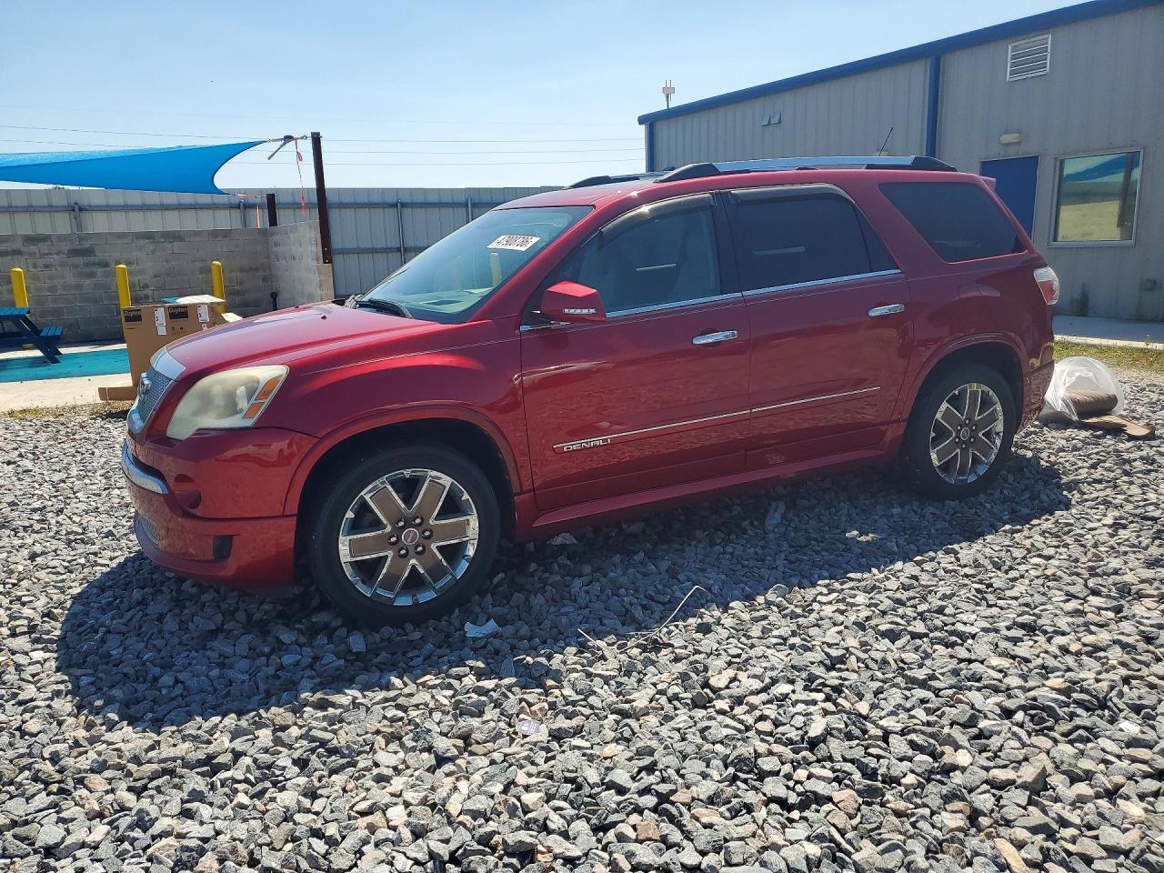 2012 Gmc Acadia Denali Red vin: 1GKKVTED9CJ412072