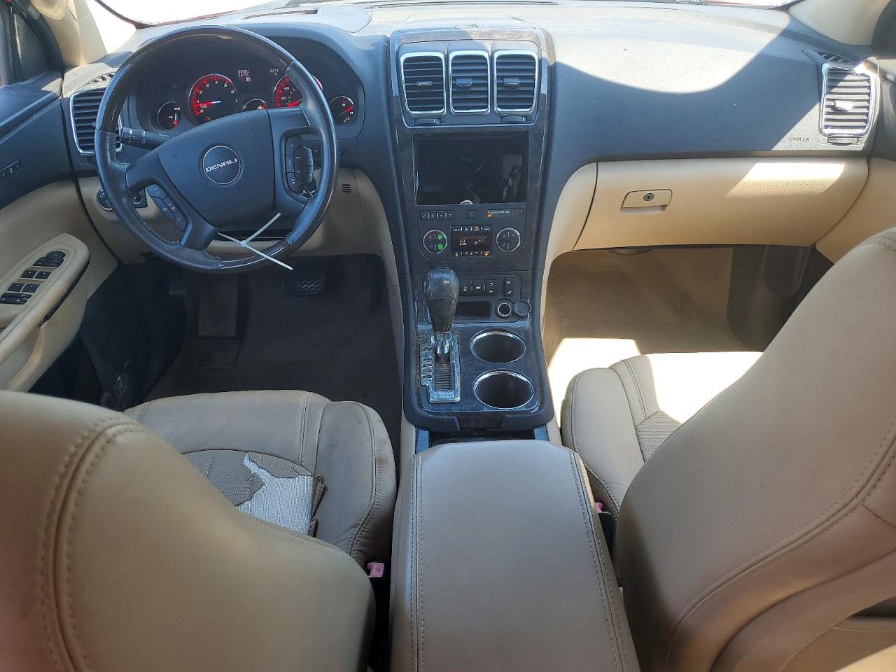 2012 Gmc Acadia Denali Red vin: 1GKKVTED9CJ412072