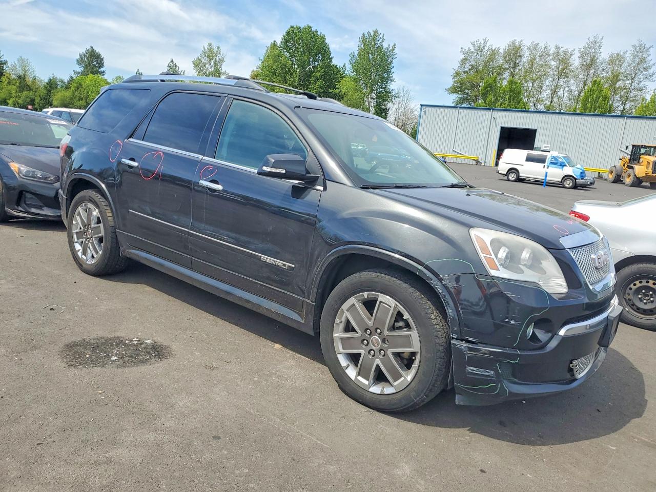 2012 Gmc Acadia Denali Black vin: 1GKKVTEDXCJ307153