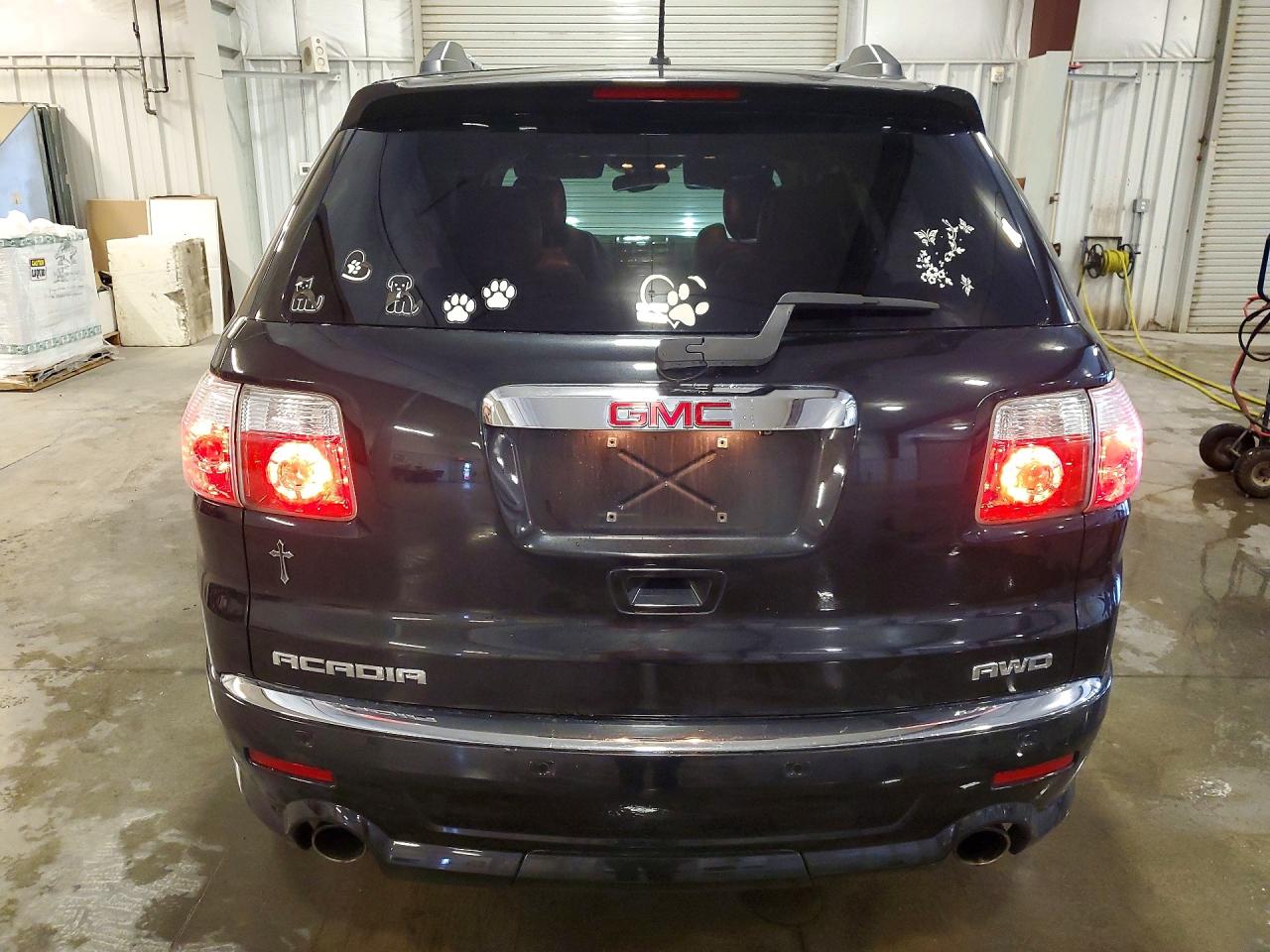 2012 Gmc Acadia Denali Black vin: 1GKKVTEDXCJ355316