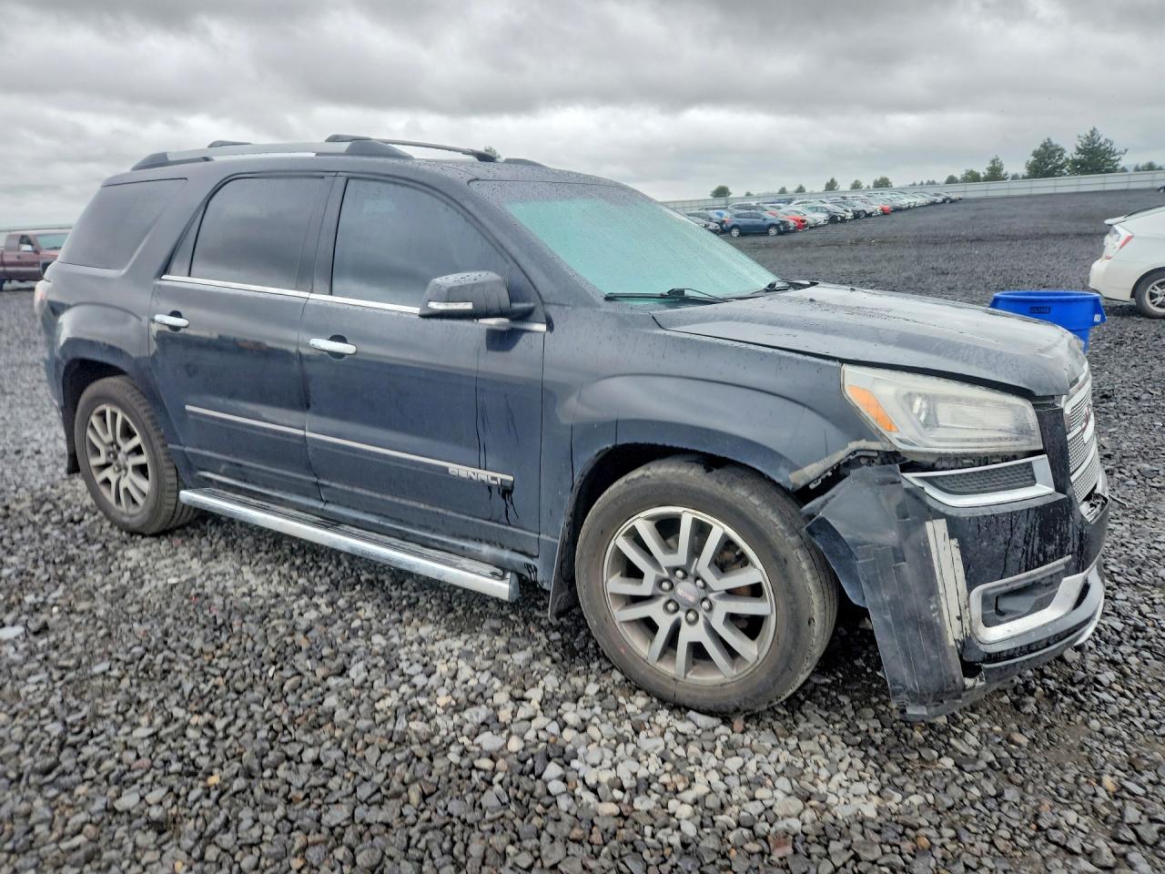 2013 Gmc Acadia Denali Черный vin: 1GKKVTKD0DJ162517