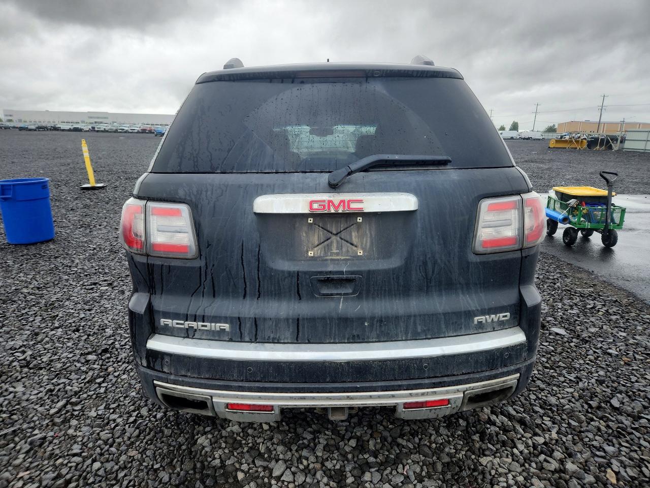 2013 Gmc Acadia Denali Черный vin: 1GKKVTKD0DJ162517