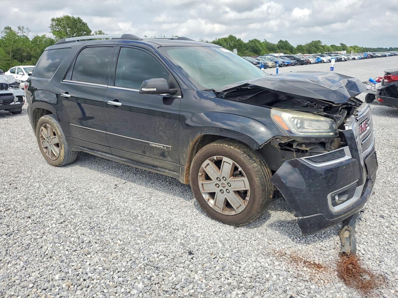 2015 Gmc Acadia Denali Черный vin: 1GKKVTKD0FJ160480