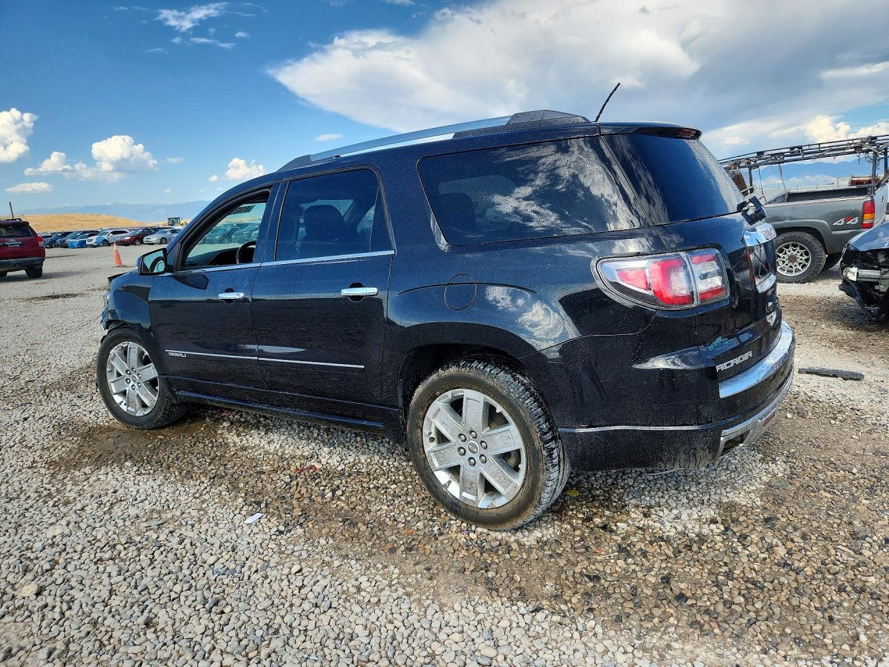 2015 Gmc Acadia Denali Black vin: 1GKKVTKD0FJ182558