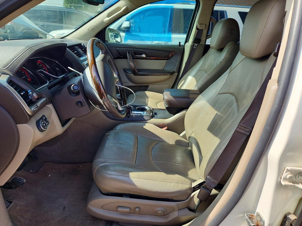 2015 Gmc Acadia Denali White vin: 1GKKVTKD0FJ260577